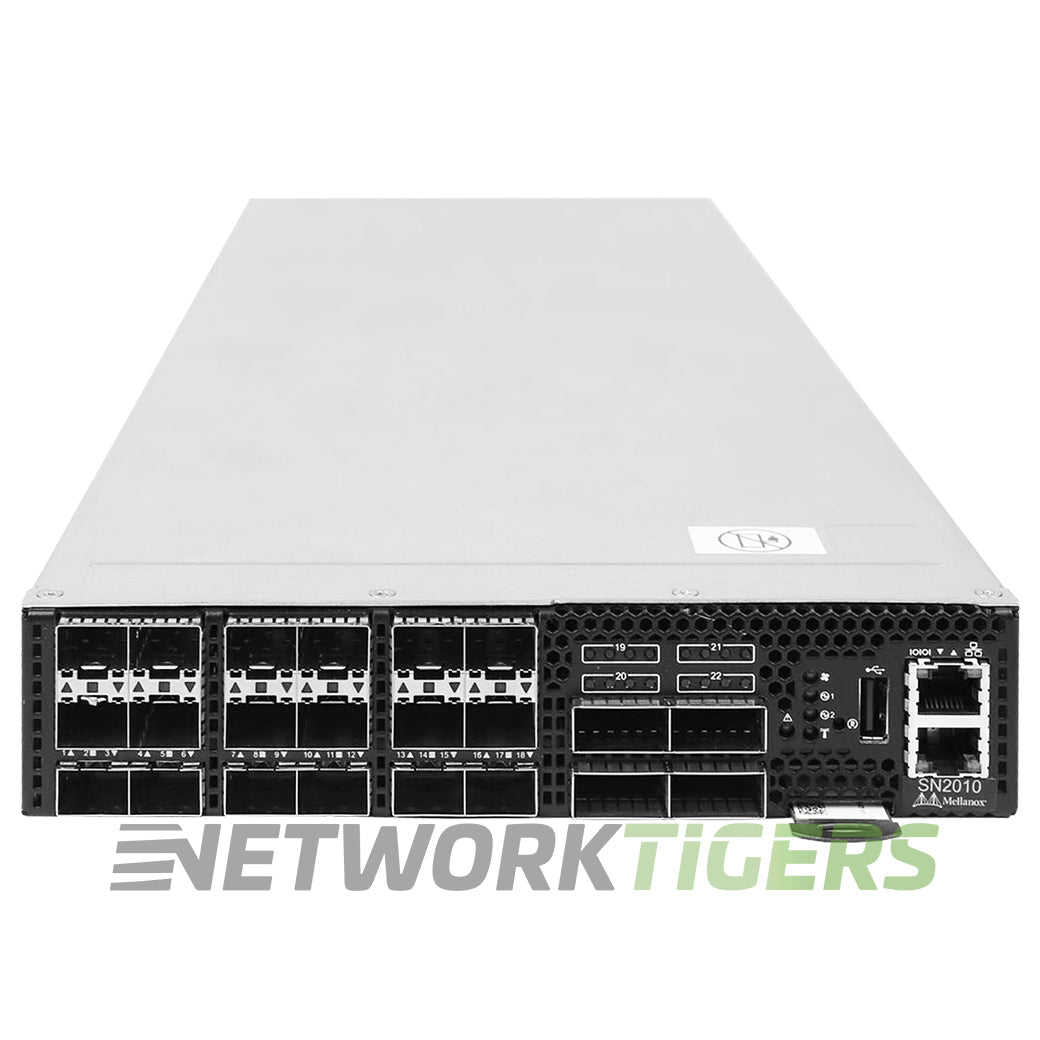 NEW Mellanox MSN2010-CB2F 18x 25GB SFP28 4x QSFP28 B-F Air (P2C) Onyx Switch
