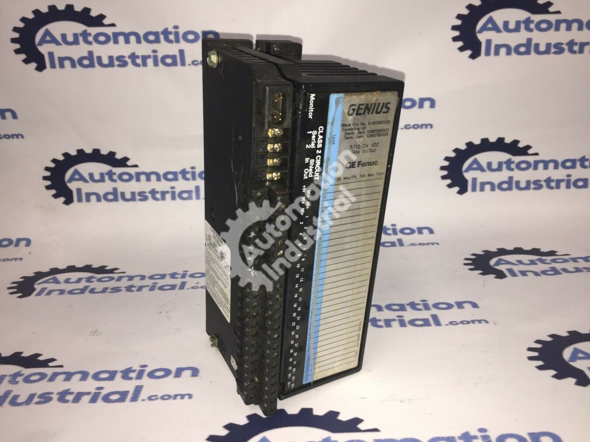 Ge Fanuc IC660EBD025 IC660EBD025N Module Block
