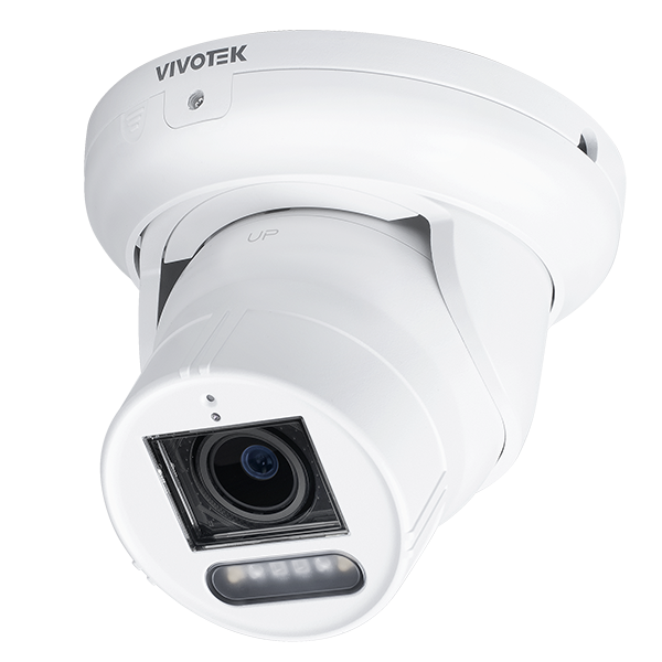 Vivotek IT839-HTVW-V2-1Y VORTEX Prem 5MP Outdoor VF Turret Dual Light Speaker 1yr lic