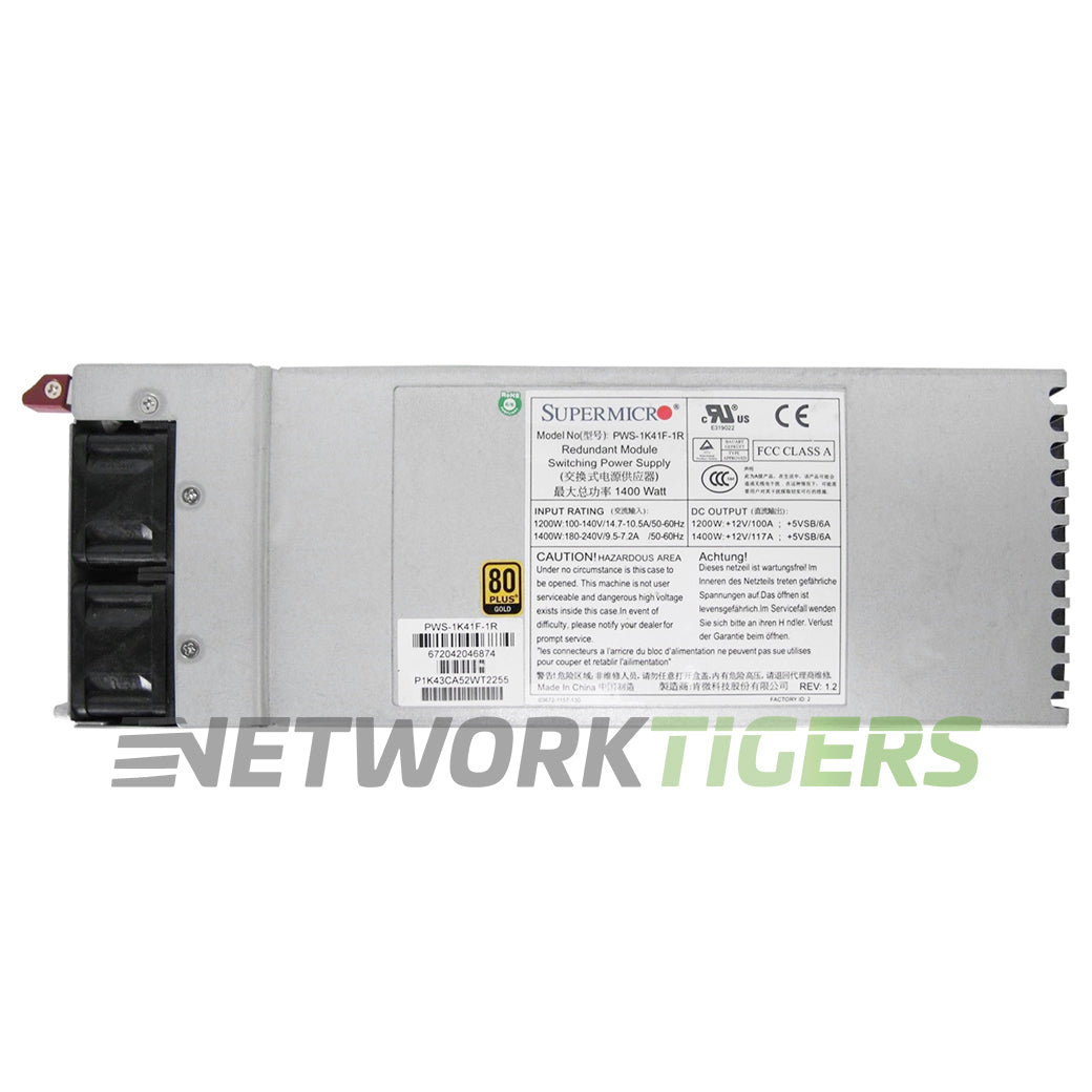 SuperMicro PWS-1K41F-1R 1400W 24 Pin Server Redundant Power Supply