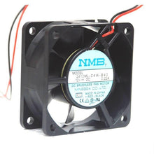 Load image into Gallery viewer, 1pc NMB DC Fan 2410ML-04W-B40 6x6x2.5cm 12V 0.22A 4550rpm 19.4cfm 31dBA Cooler-FoxTI
