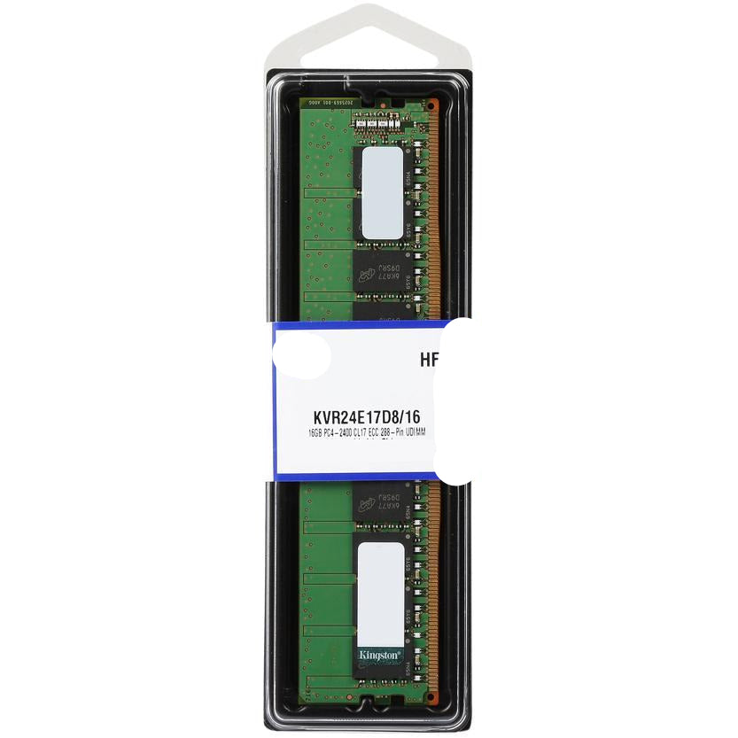 Technology ValueRAM 16GB 2400MHz DDR4 ECC CL17 DIMM 2Rx8 Desktop Memory (KVR24E17D8/16)