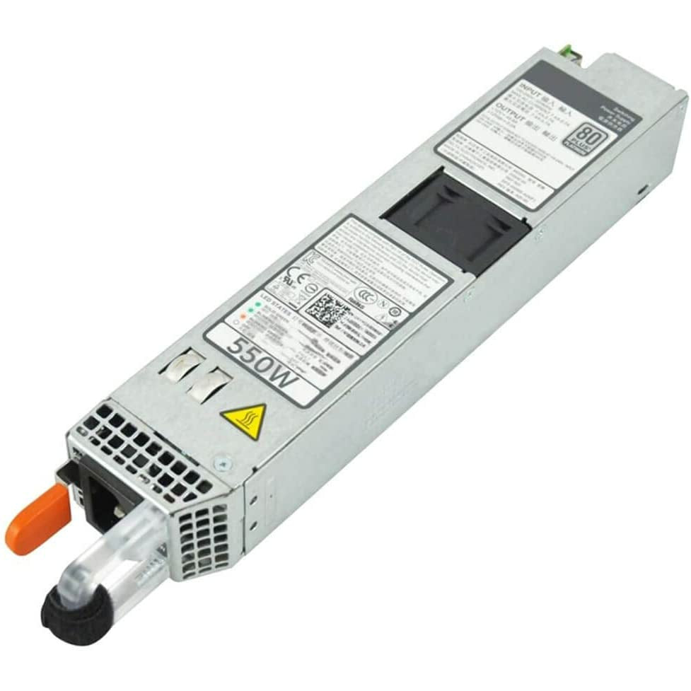 Fonte redundante Dell 550W Redundant Power Supply for PowerEdge R320 R420 Server PN: 1J45G RYMG6 M95X4 (Renewed) - MFerraz Tecnologia