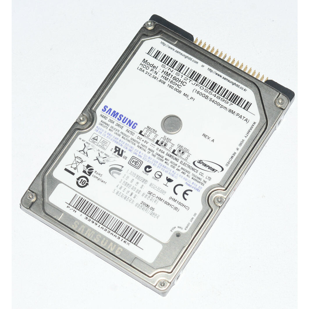 HM160HC SpinPoint M5 160 GB 5400rpm ATA100 8 MB 2.5-Inch Notebook Hard Drive