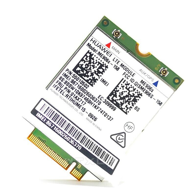 Thinkpad T460s T470s T560 Yoga 460 LTE WWAN Module Card ME906S 01AX717