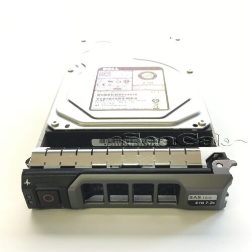 Disco Dell 4TB 7.2K SAS 12Gbps 3.5" Drive PowerEdge T310 T320 T410 T420 T610 T620 T710 - MFerraz Tecnologia
