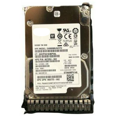 Disco 870759-B21 870795-001 HPE ST900MP0146 900GB SAS 12G 15K ENT 2.5" DS HDD - MFerraz Tecnologia
