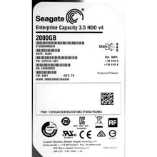 Cargar imagen en el visor de la galería, Seagate Enterprise Capacity 2TB ST2000NM0034 3.5" HDD v4 Drive SAS 12Gbs 128MB 763649049419-FoxTI