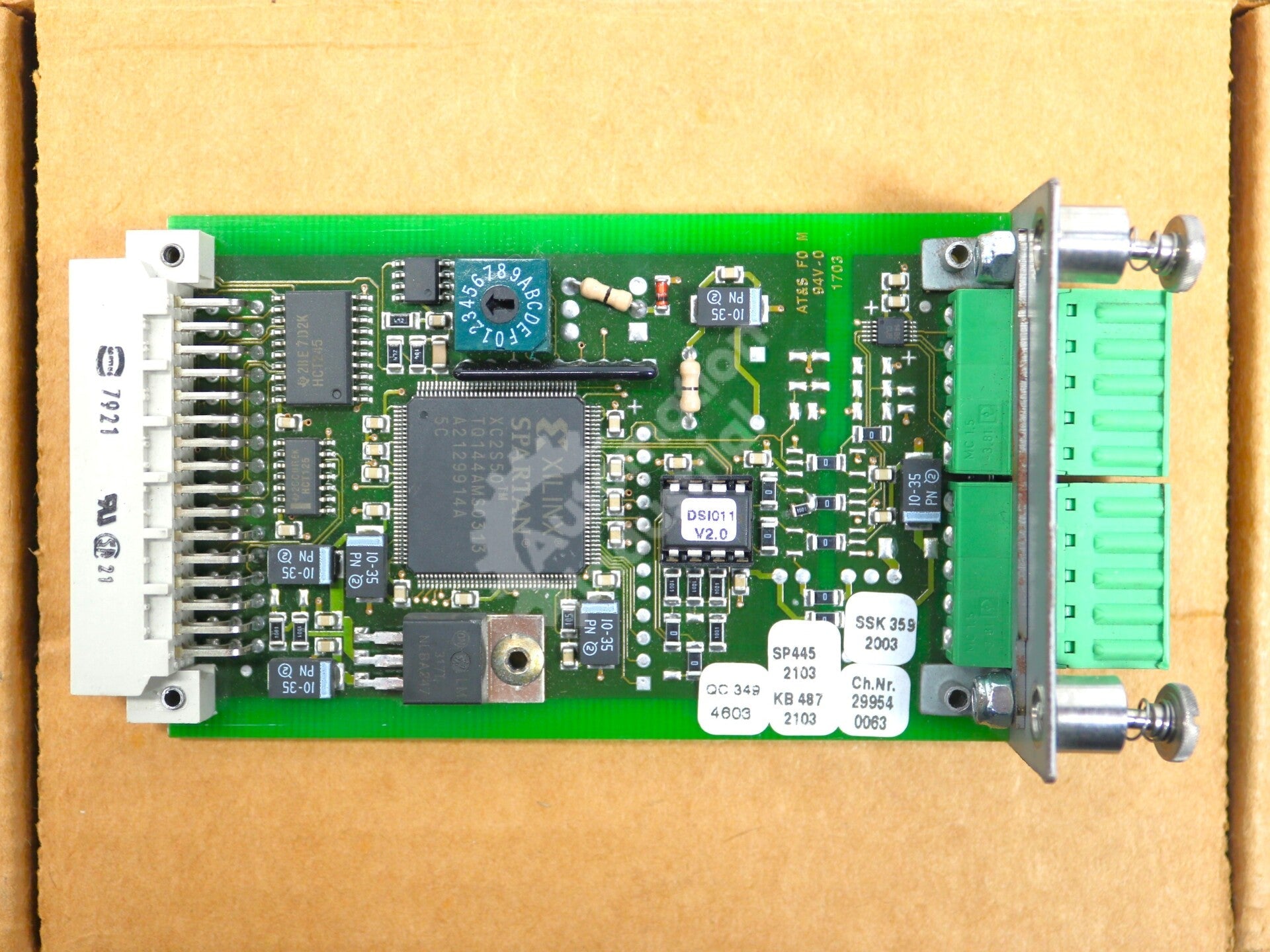 05-066-011 By Sigmatek Simodrive DSI 011 BUS Interface Module