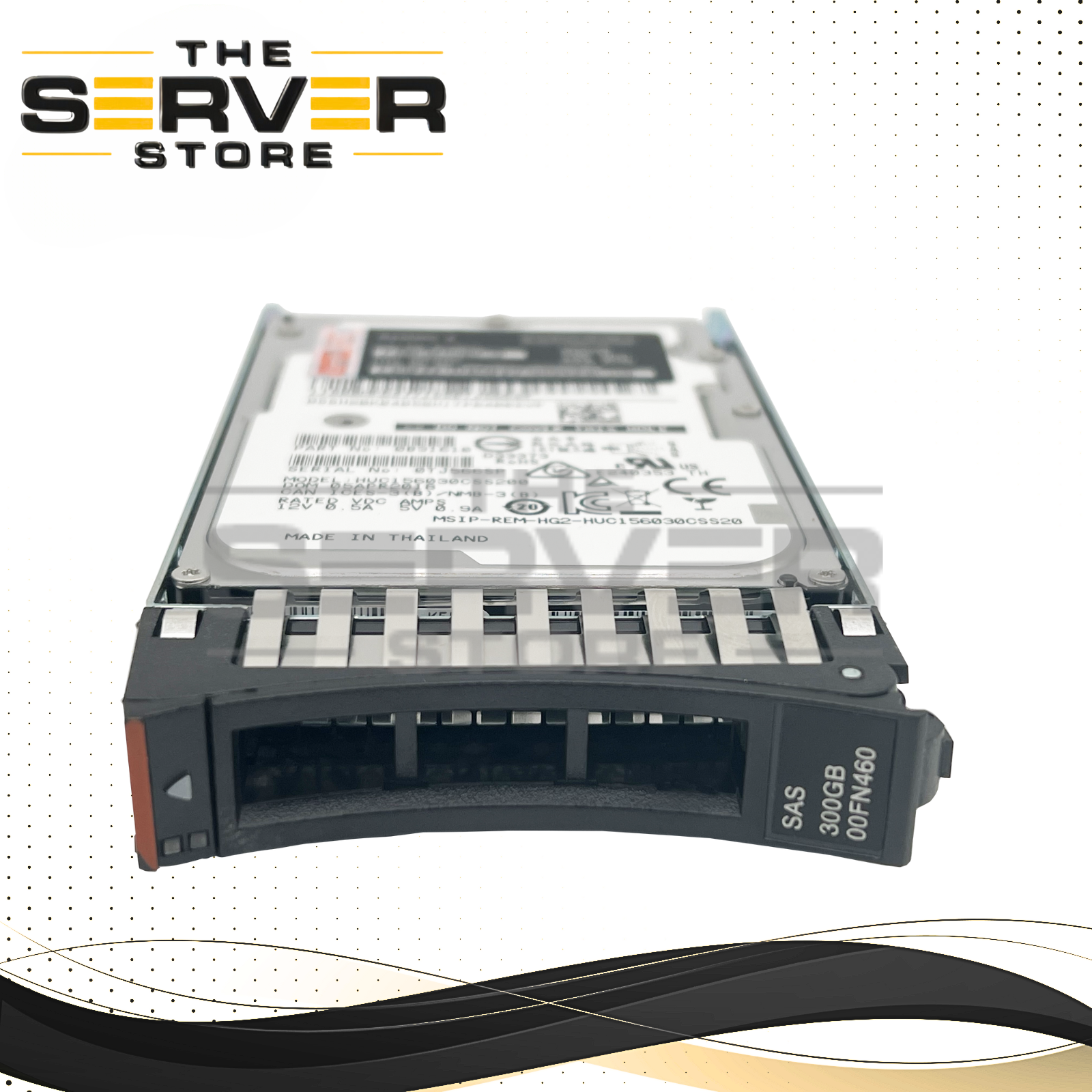 IBM 300GB SAS 12G 15K RPM SFF 2.5" HDD 0B31610 HUC156030CSS200 81Y9670 00FN462 00FN460