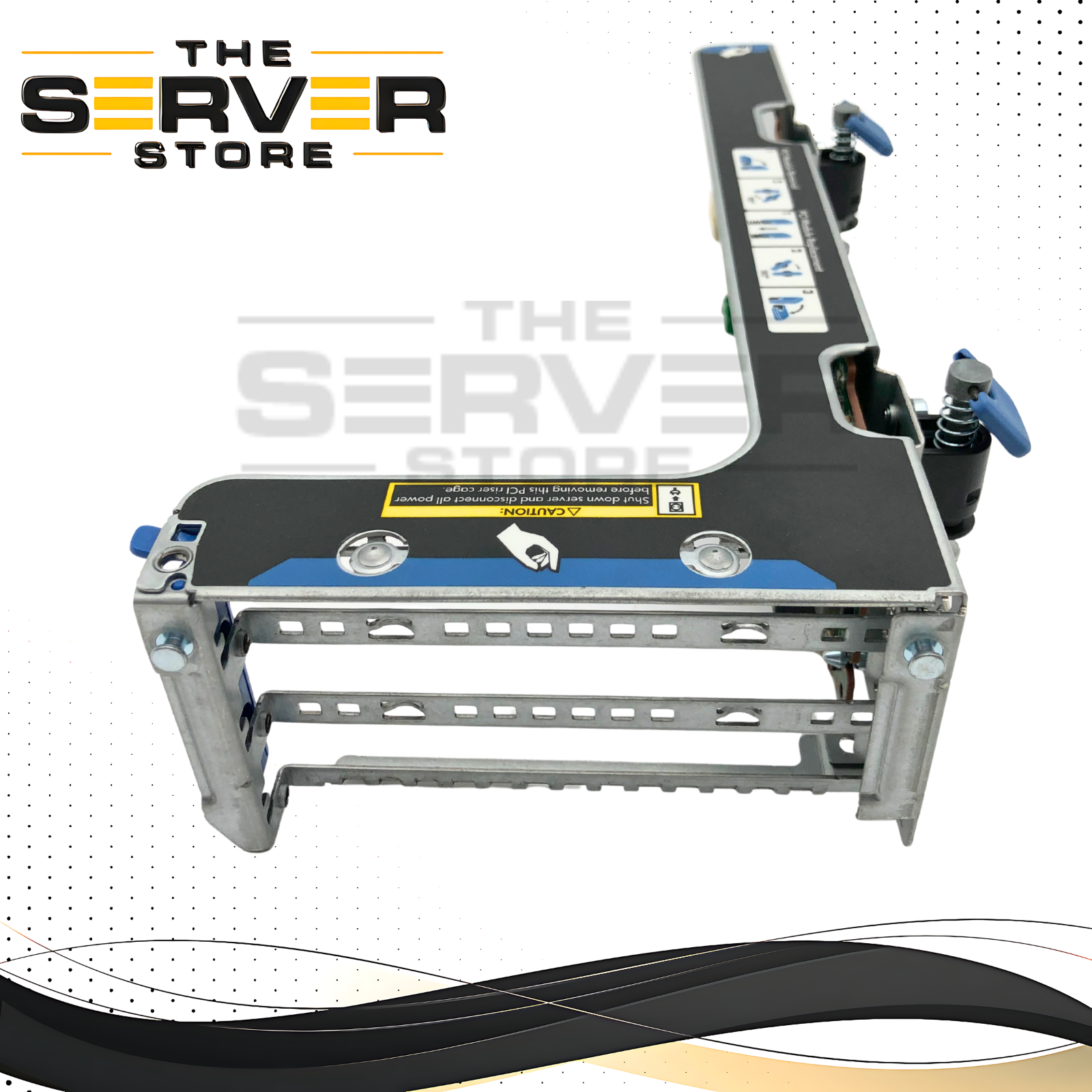HPE ProLiant DL380 Gen9 Server Secondary Riser Card Assembly with 3x PCIe 3.0 Slots (2x16, 1x8). P/N: 777283-001.