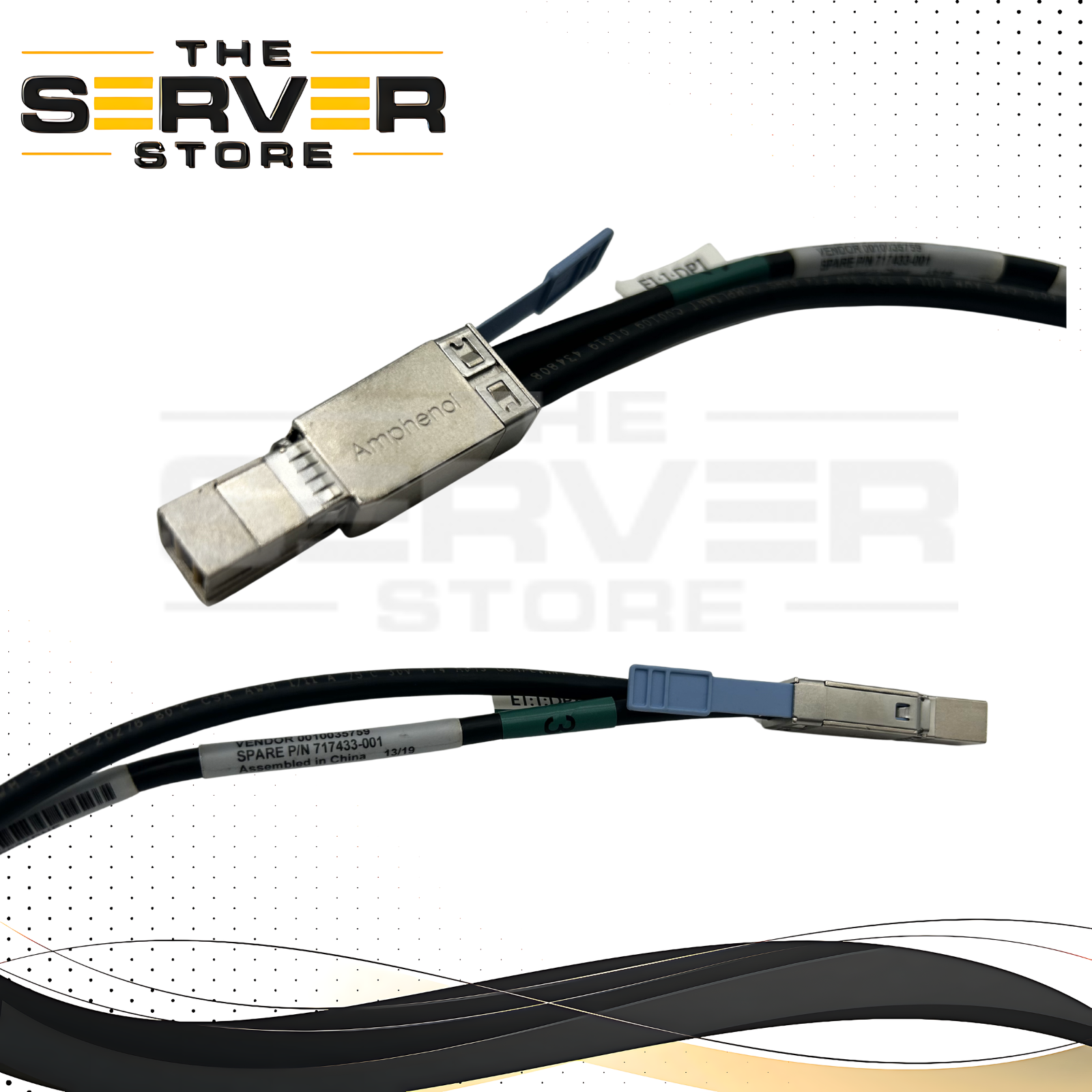 HPE External Mini SAS to Mini SAS 2m Cable 717433-001