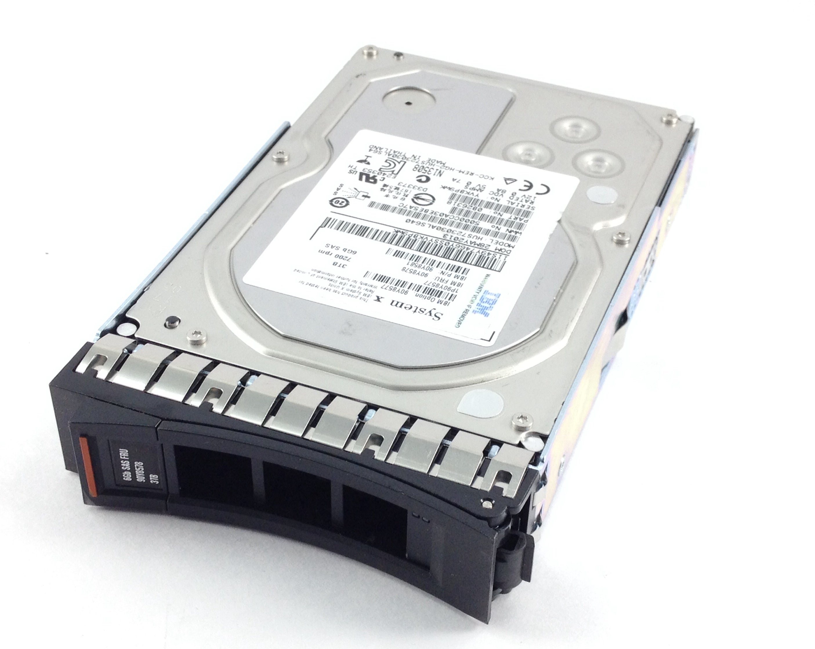 IBM 3TB 7.2K 6GBPS SAS 3.5'' HARD DRIVE (90Y8581)