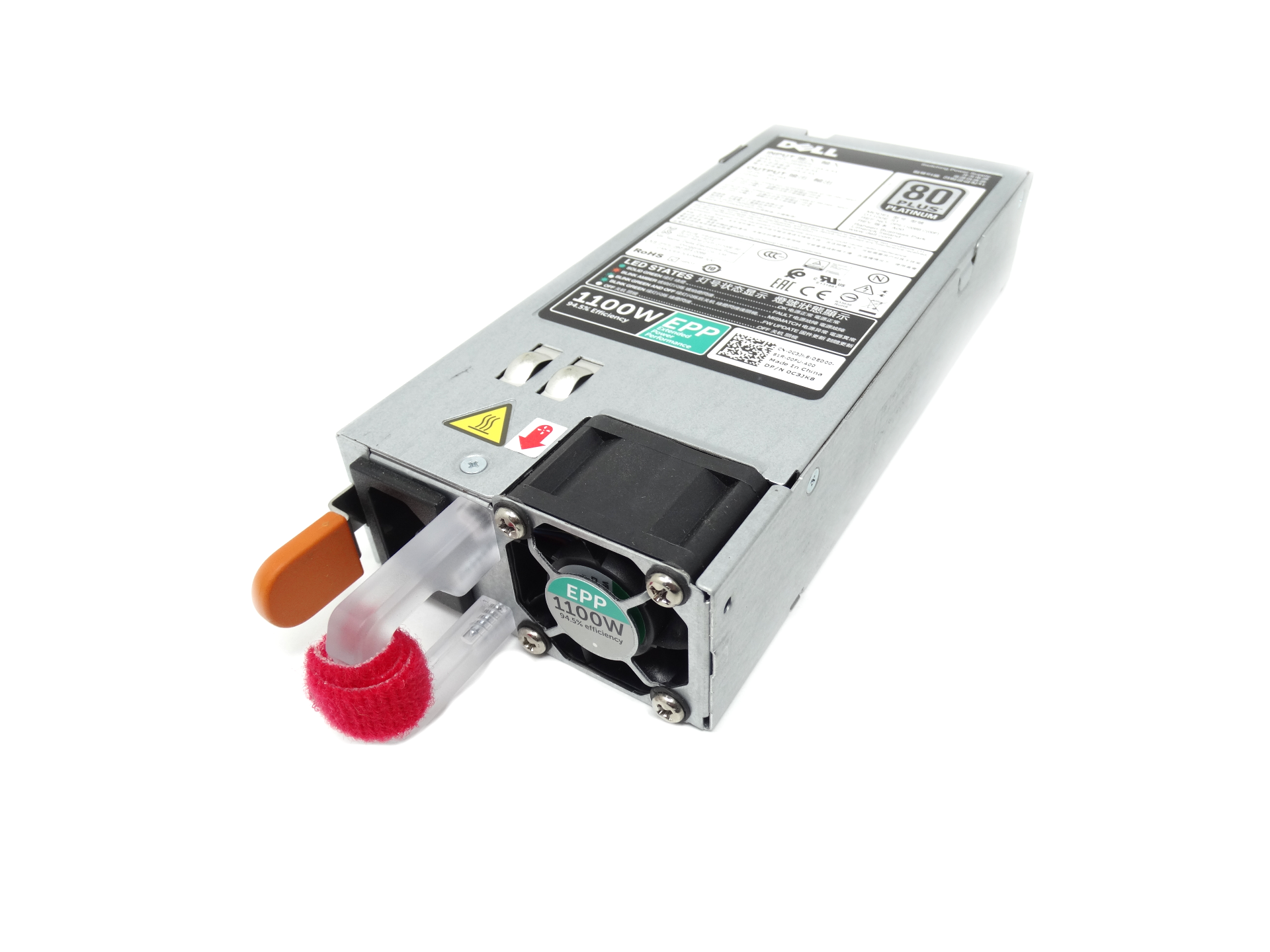 Dell 80Plus Platinum 1100W EPP Switching Power Supply (C3JK8)