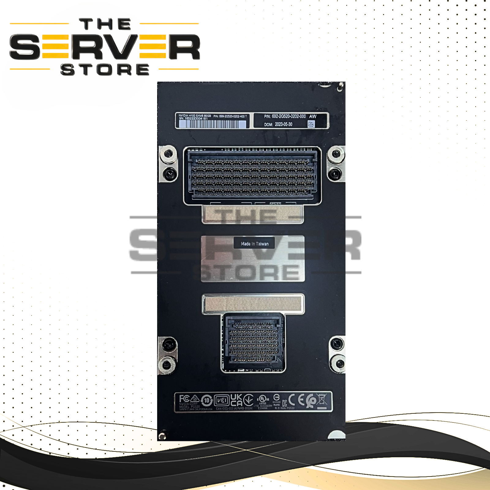Nvidia H100 80GB SXM5 HBM3 GPU Processor 965-2G520-0000-000 06NC4X 6NC4X