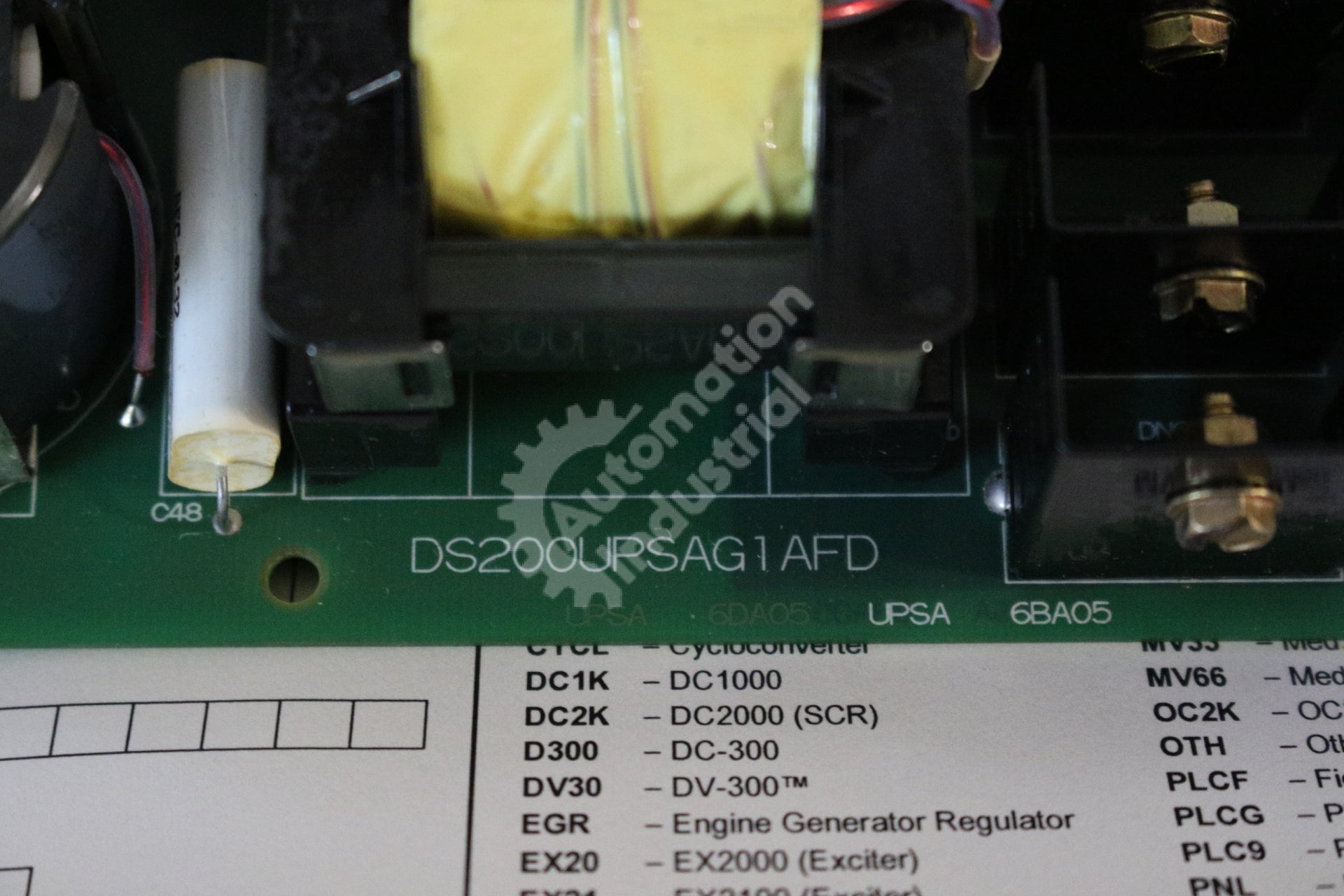 GE DS200UPSAG1A DS200UPSAG1AFD EX2000 Power Supply Board Mark V NEW