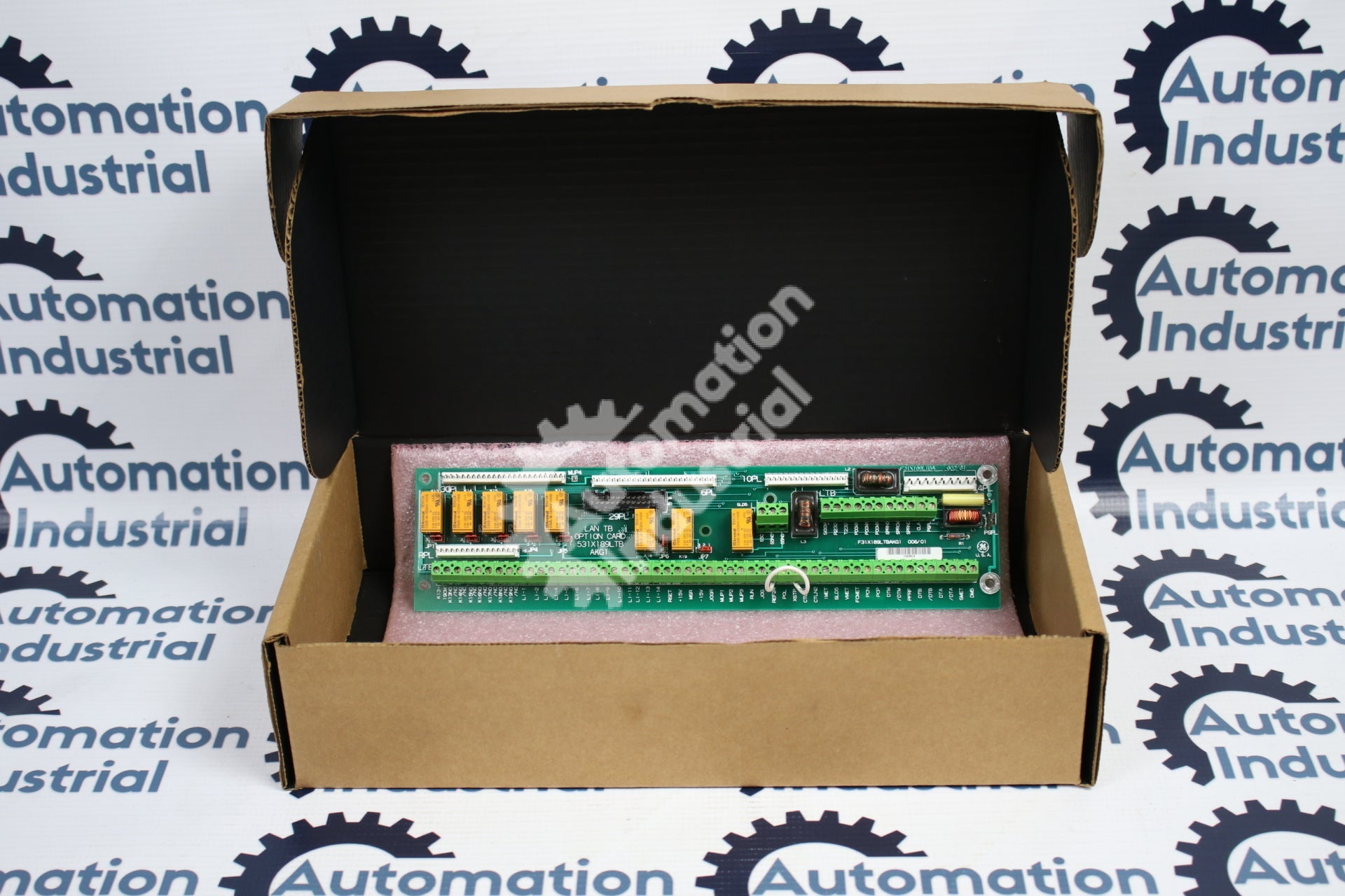 GE General Electric 531X189LTBAKG1 F31X189LTBAKG1 LAN Terminal Board Option Card