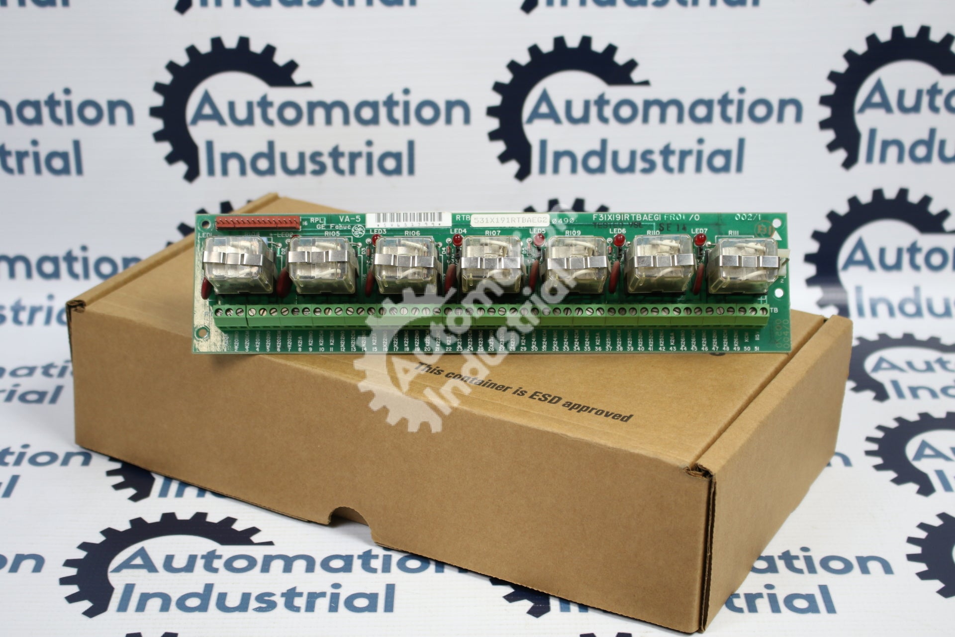 GE General Electric 531X191RTBAEG2 F31X191RTBAEG1 Relay Terminal Card