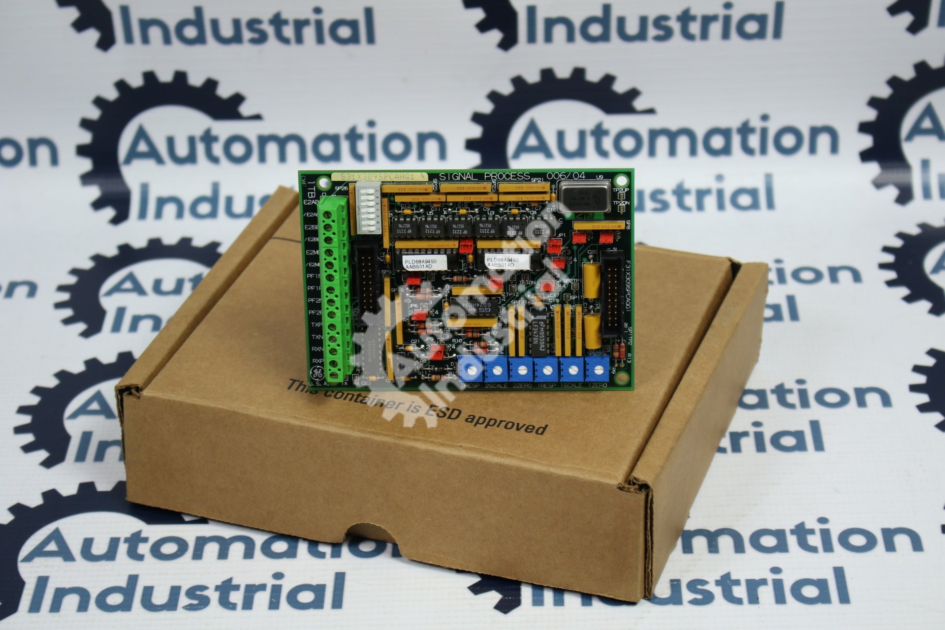 GE General Electric 531X309SPCAHG1 F31X309SPCAGG1 Single Processor Card