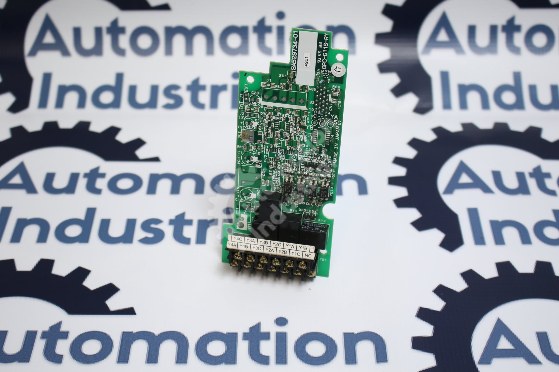 General Electric GE Fuji OPC-G11S-RY SA529734-01 Inverter Relay Output Card
