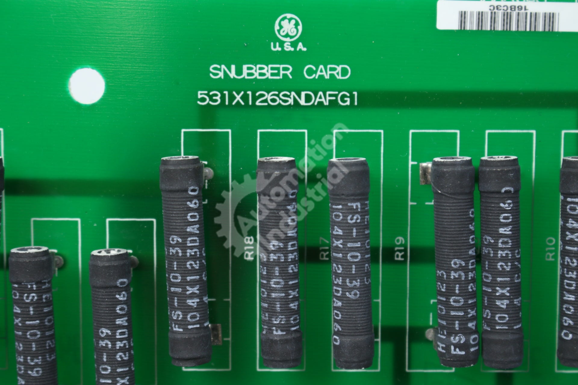 GE General Electric 531X126SNDAFG1 F31X126SNDAFG1 Snubber Board OPEN BOX