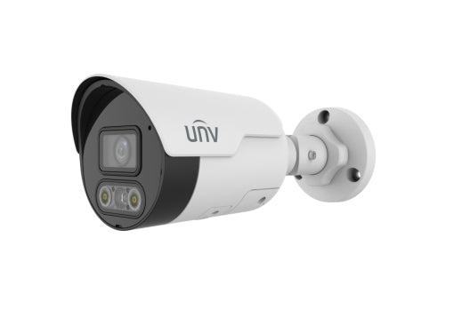 Uniview IPC2122SR-ADF40KMC-DL-H 2MP Dual Light Fixed Bullet, 4.0mm, Built-in Mic & Speaker