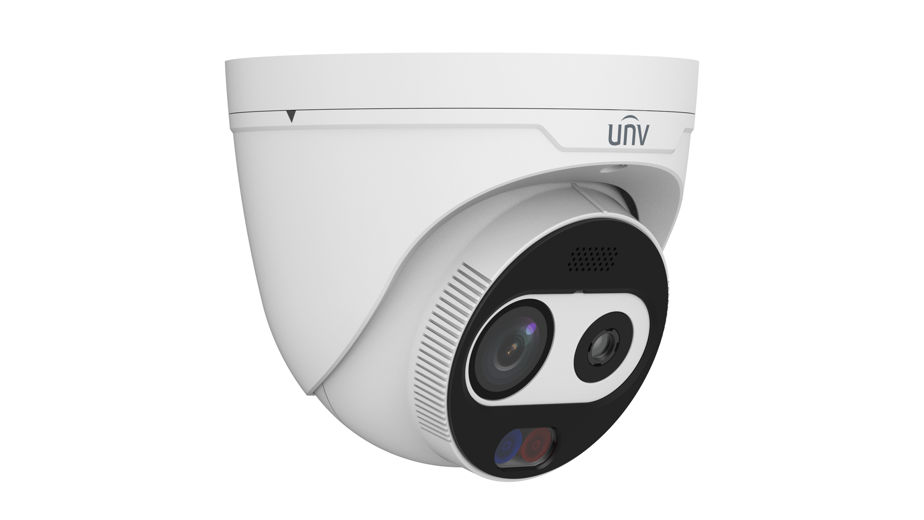 Uniview TIC3612SA-F7-4F6AC-I1 Dual Dual-spectrum Thermal Network Turret Camera Thermal:256*192(7mm)  Optical: 4MP(6mm)