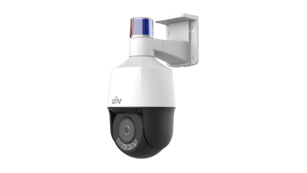 Uniview IPC6324LWH-AX5C-VG2  5MP Active Deterrence Wise-ISP Metal PTZ Camera (2.7mm-13.5mm,Audio&Alarm, Two-Way Audio, Starlight, Auto Tracking)