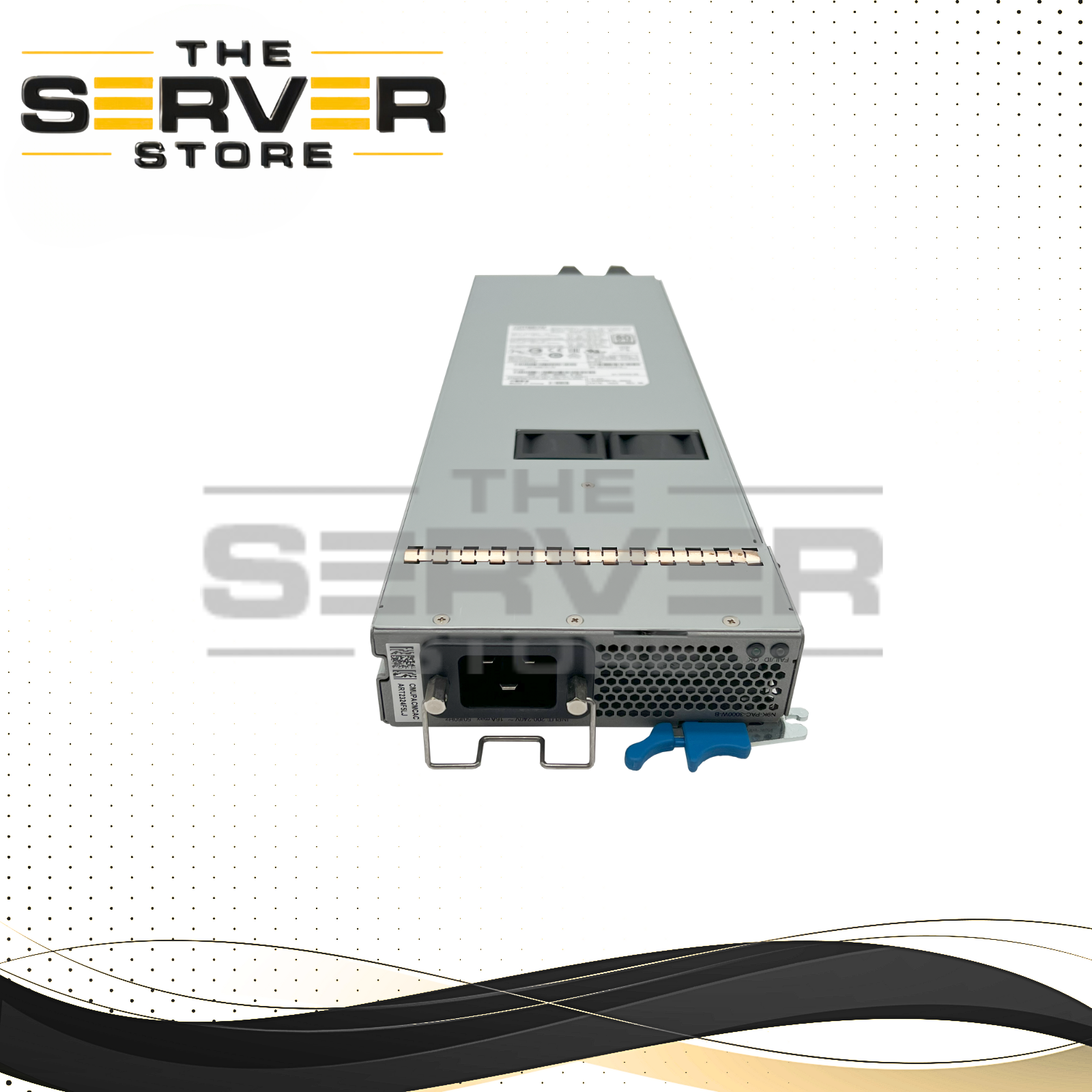 Cisco Nexus 3000W 80Plus Platinum AC Power Supply N9K-PAC-3000W-B 341-0580-03 700-014063-0000