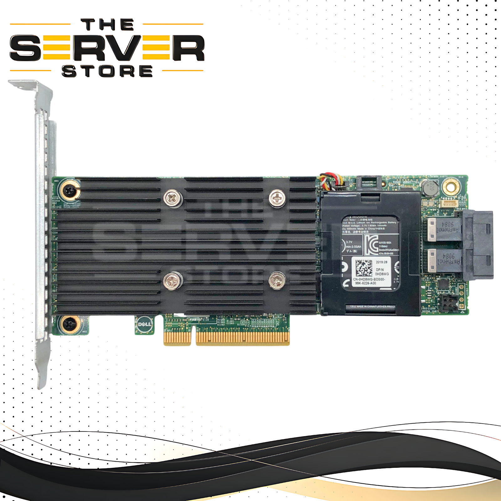 Dell PERC H730 12Gb/s SAS 1GB Non-Volatile (NV) Flash-Backed Cache PowerEdge RAID Controller W/ Battery (High Profile). RAID: 0, 1, 5, 6, 10, 50, 60.  P/N: 3XK31, 03XK31.