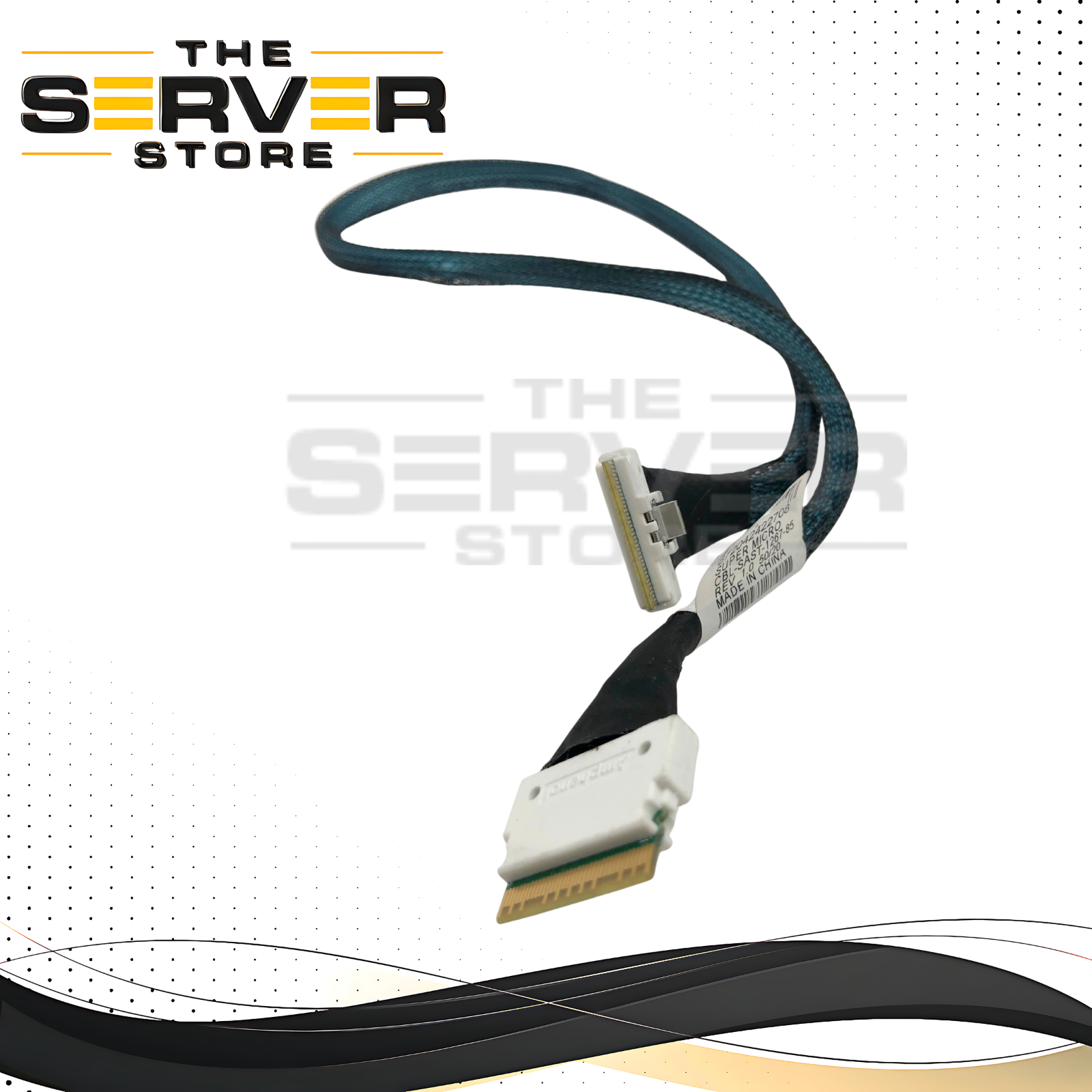 Supermicro Amphenol AS-4124GS Internal PCIe Data Cable 85cm CBL-SAST-1267-85