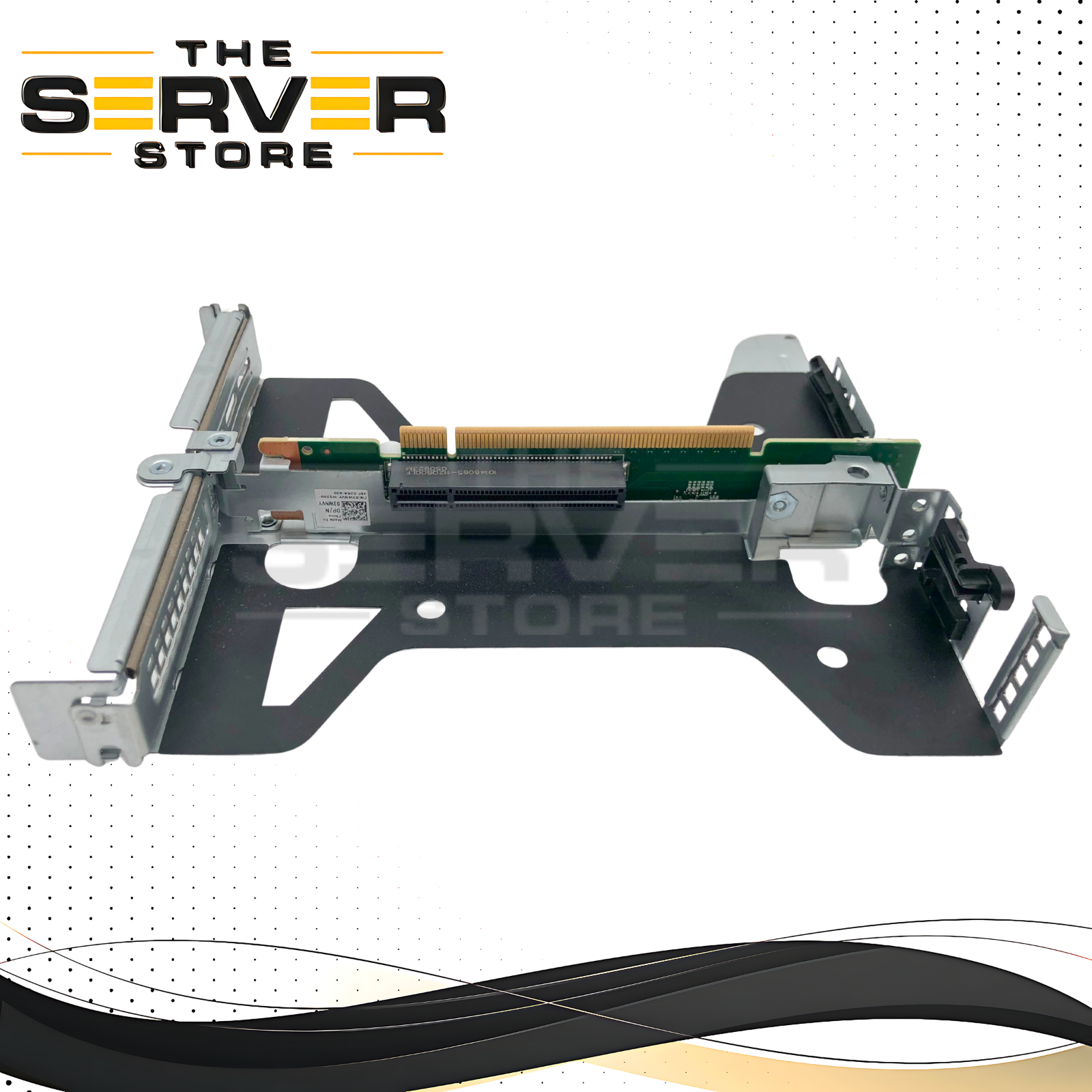 Dell PowerEdge R250 / R350 Server PCIe Gen4 x16 Riser Card Assembly with Cage. P/N: 3WNVY, 03WNVY.