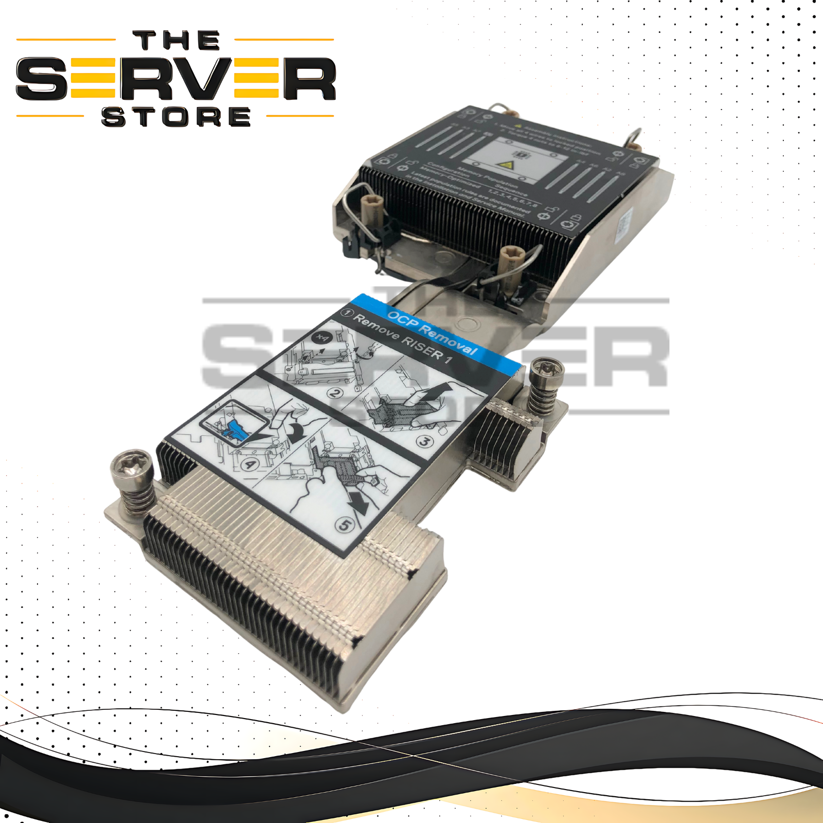 Dell PowerEdge R630 R730 High Performance "T" CPU Heatsink 0T0FVH T0FVH