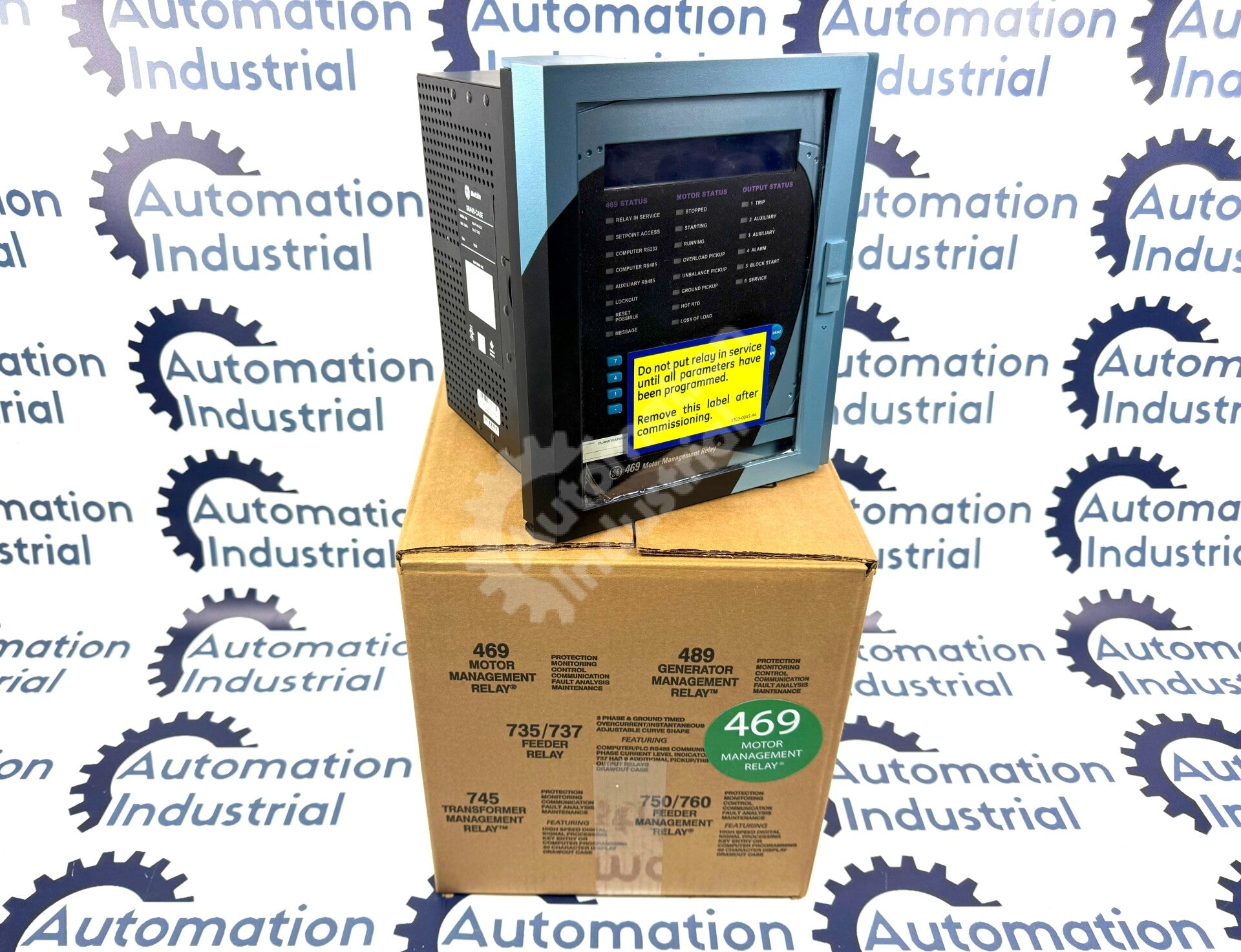 GE Multilin 469-P5-HI-A20-T Motor Management Relay