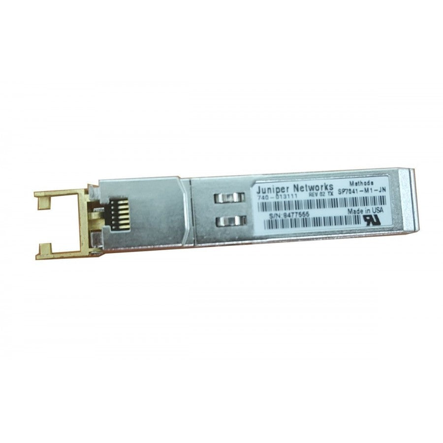 Juniper 1Gbps 1000Base-T Copper 100m RJ-45 Connector SFP Transceiver (740-013111)