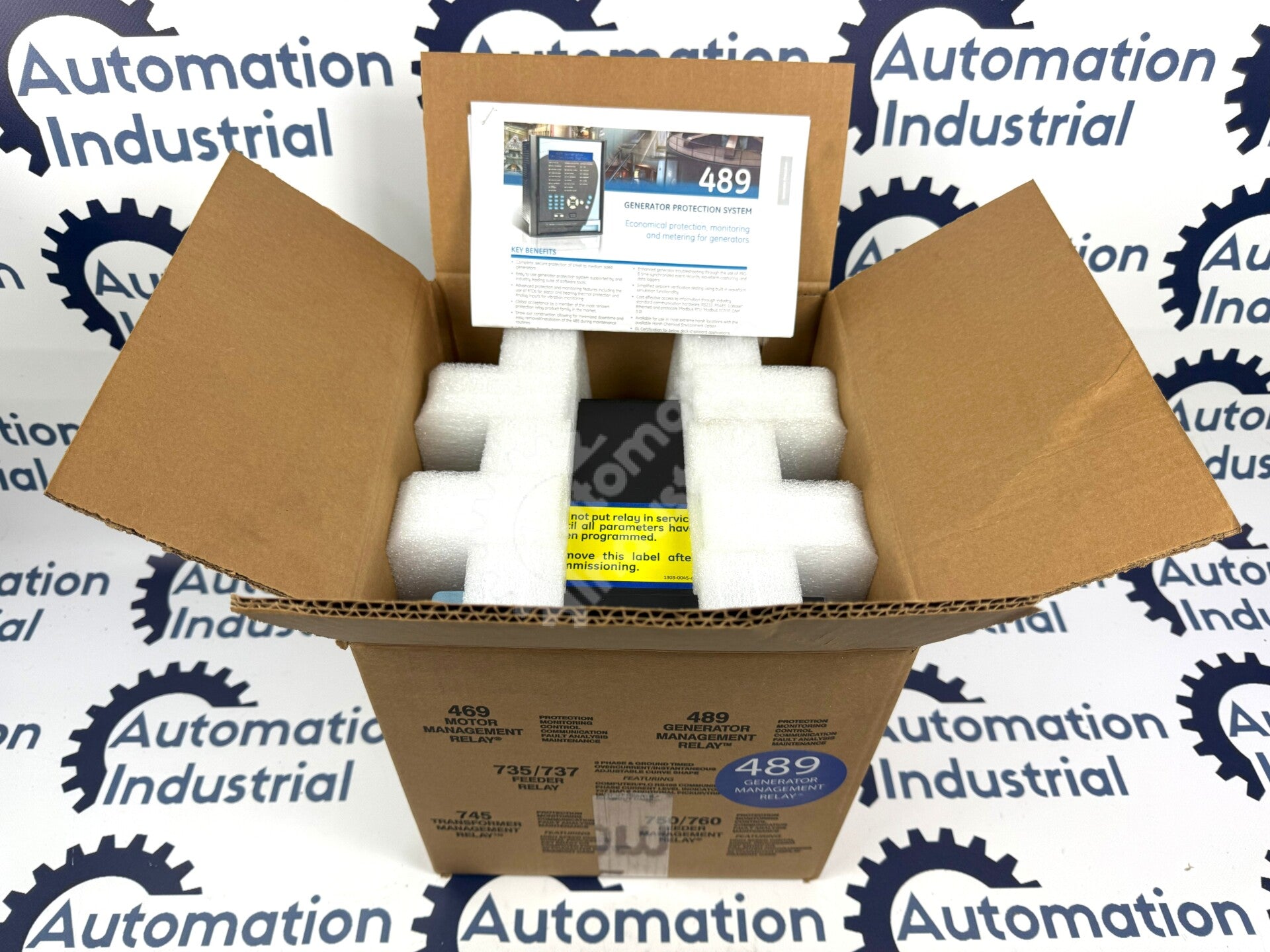 GE Multilin 489-P1-HI-A20-E Generator Management Relay