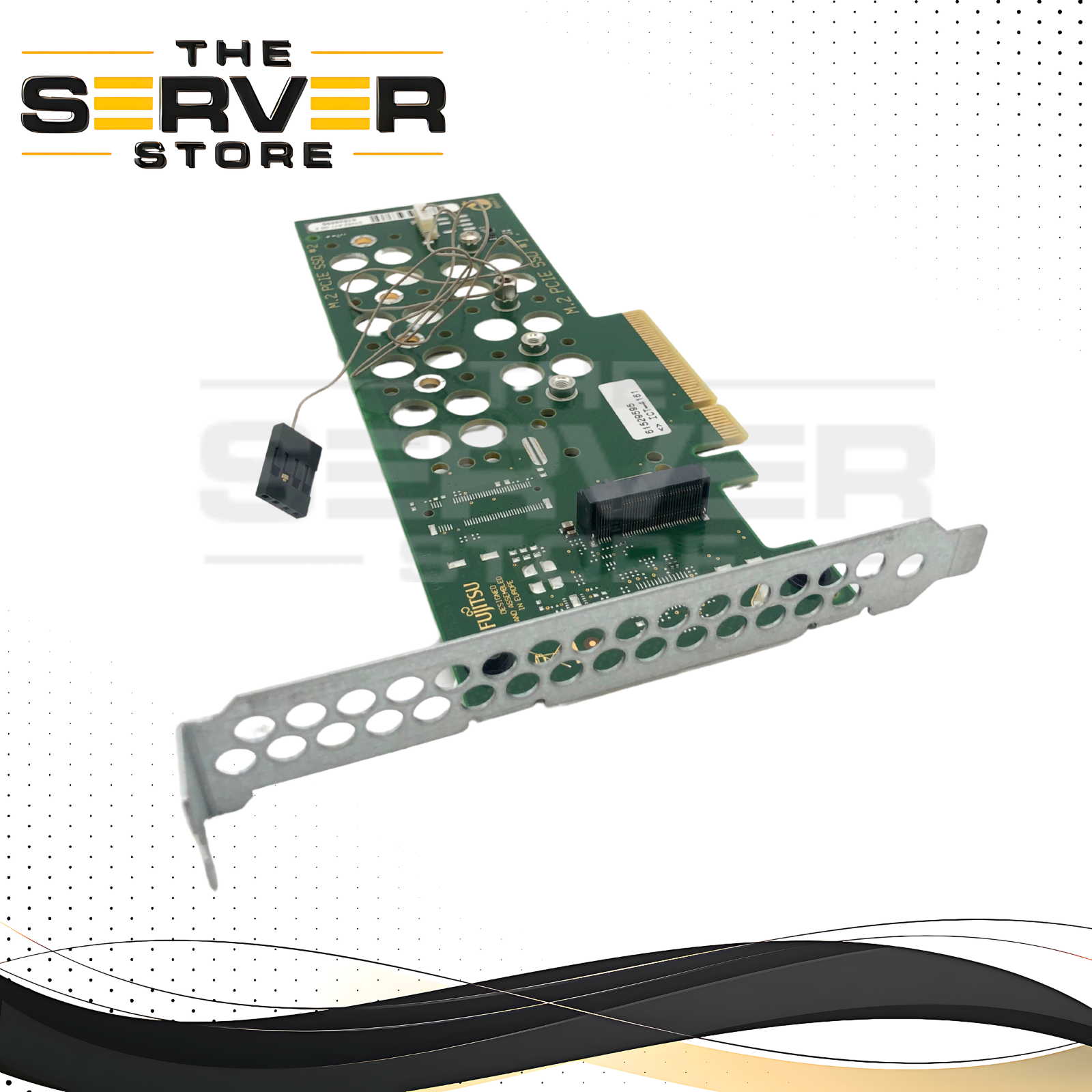 Fujitsu Dual M.2 NVMe SSD to PCIe x8 High Profile Adapter D3352-A11 GS2 A3C40178581