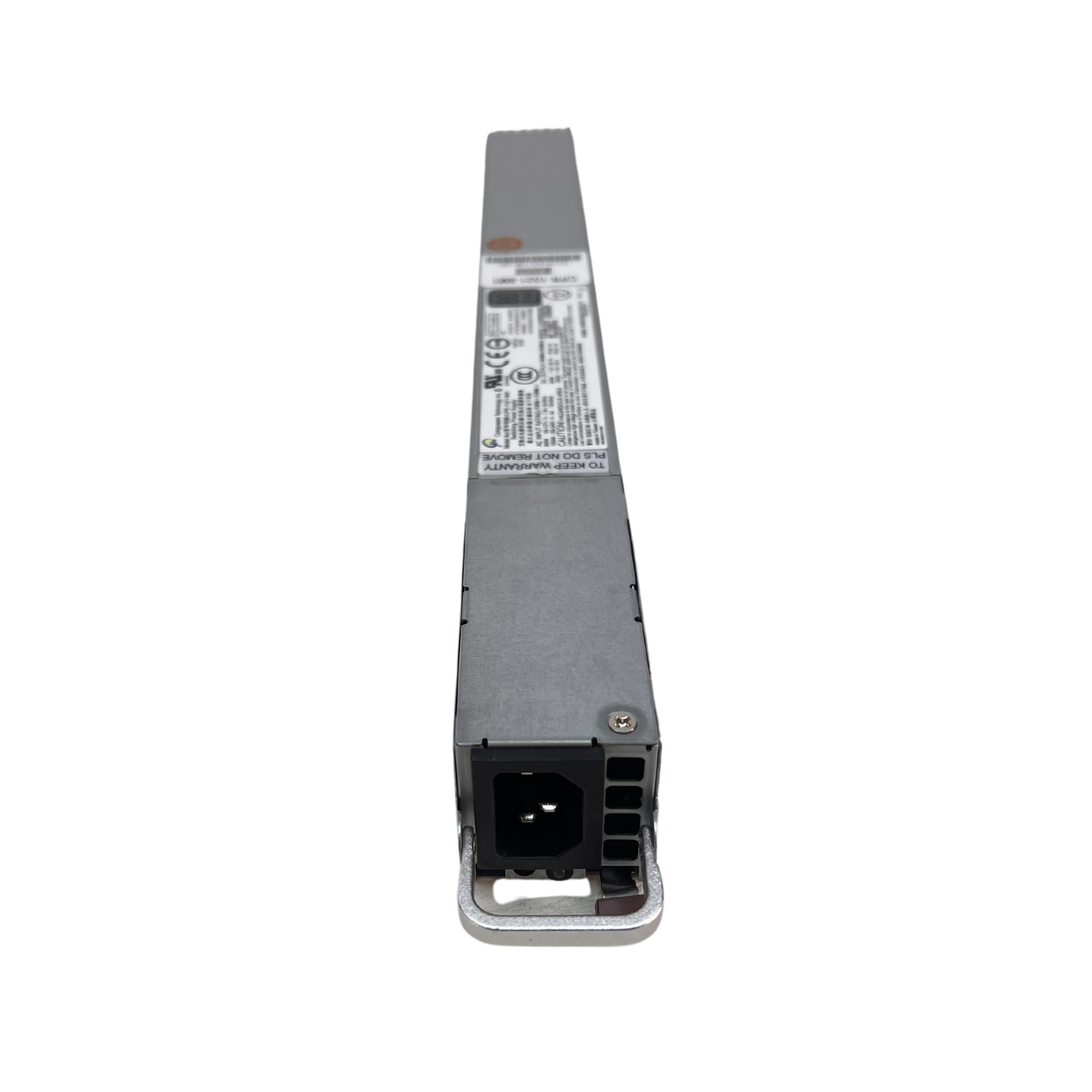 Compuware 1U 1000W AC/DC Dual-Input Redundant Slim Power Supply CPR-1021-9M1