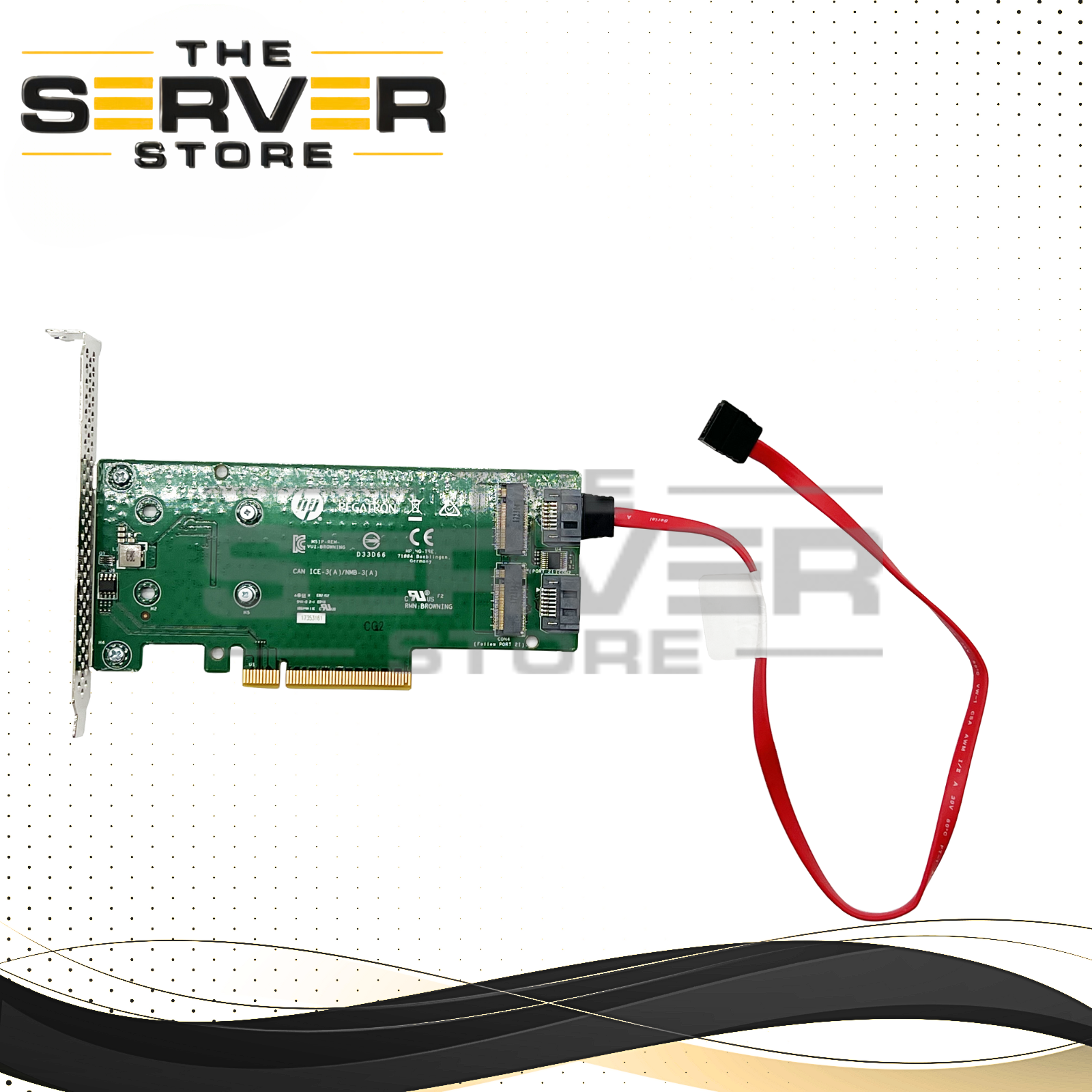 HPE SATA M.2 ML/DL Dual Drive PCIe Riser Card (Card Only) 777894-B21