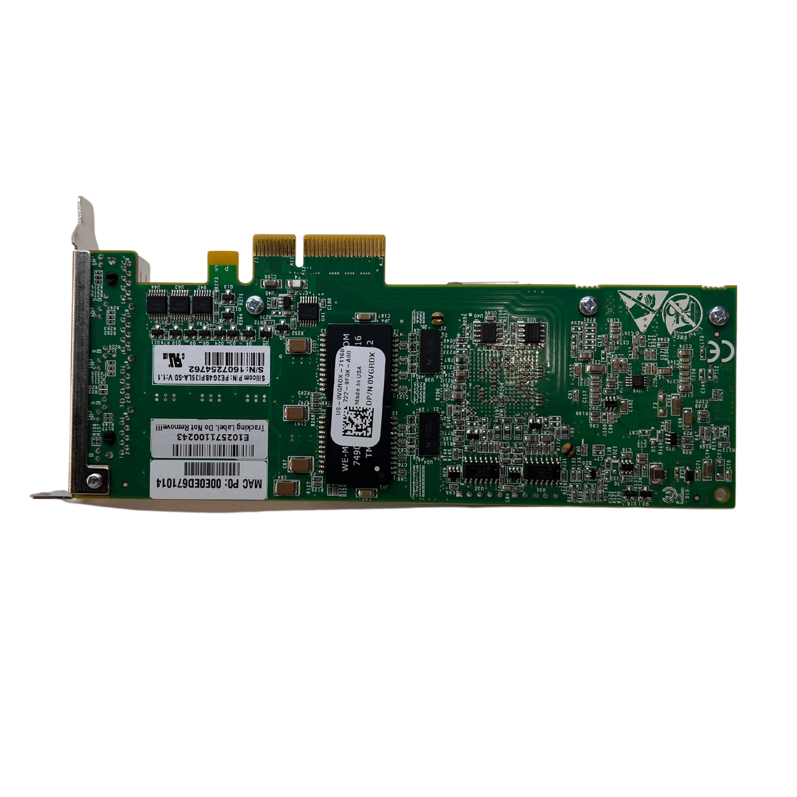 Dell Silicom Quad-Port PCIe Network Bypass Adapter (0VGRDX)