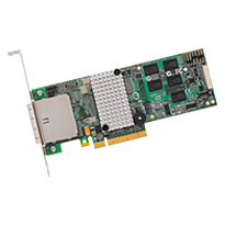 LSI MegaRAID SAS 9280-8e 8-Port External 6Gb/s PCIe SATA and SAS RAID controller