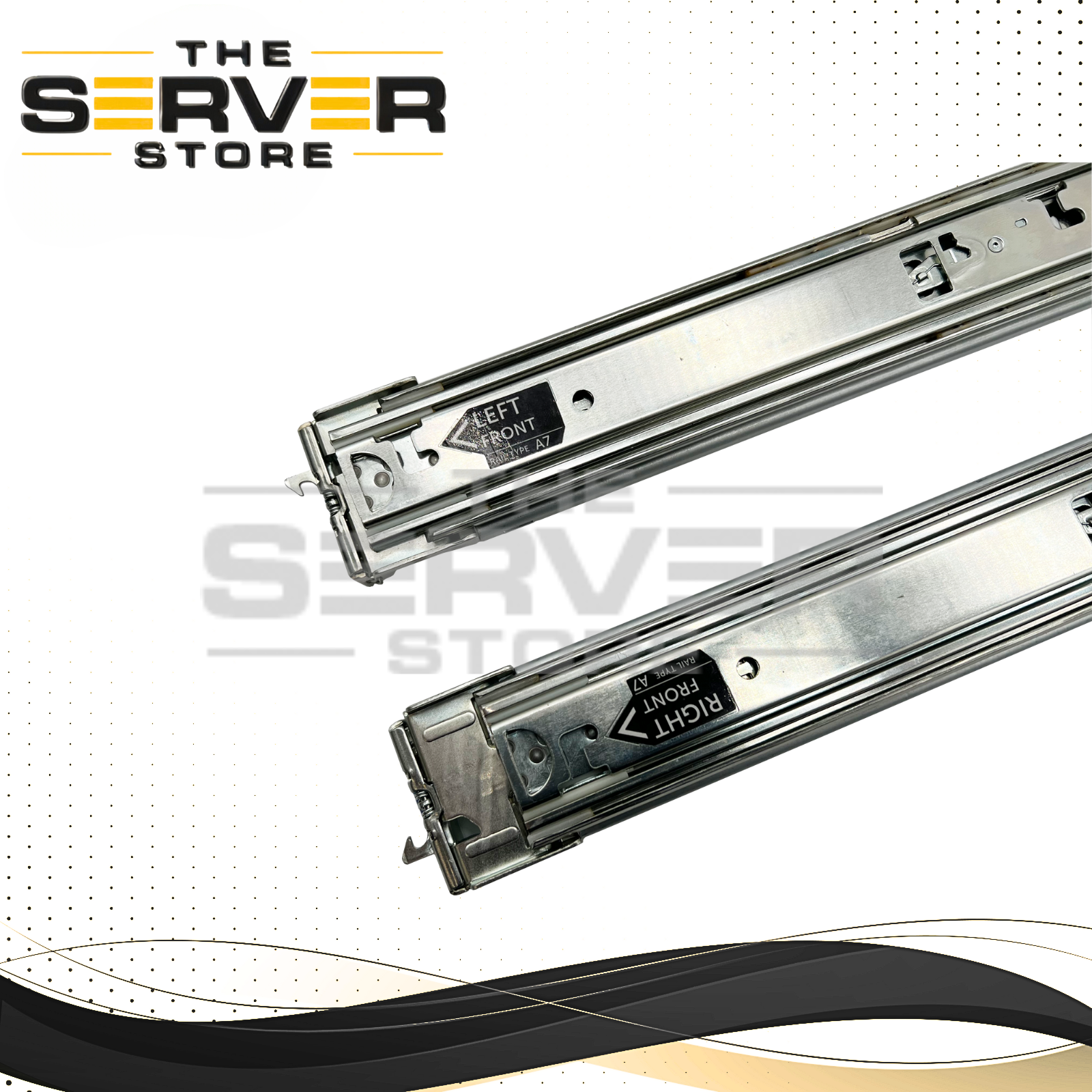 (LOT OF 5) Dell 1U Type A7 Sliding Ready Rails Kit for PowerEdge R620 R630 R640 R420 R430 R320 R330 0RK1KT RK1KT