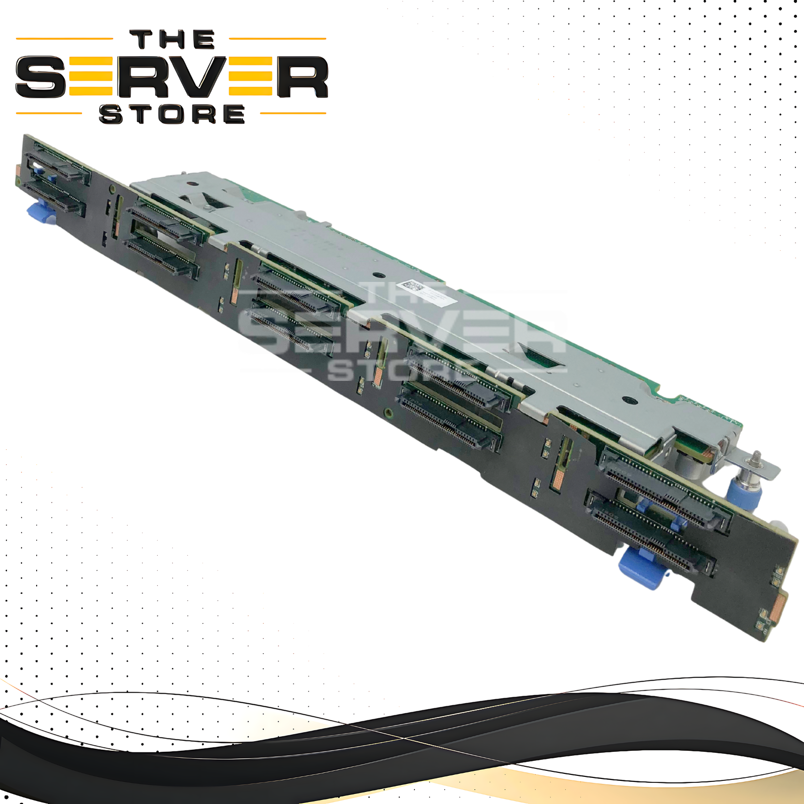 Dell PowerEdge R640 10-Bay 2.5" NVMe SSD Backplane Board (4-in-1 Configuration). P/N: NFNNV, 0NFNNV.