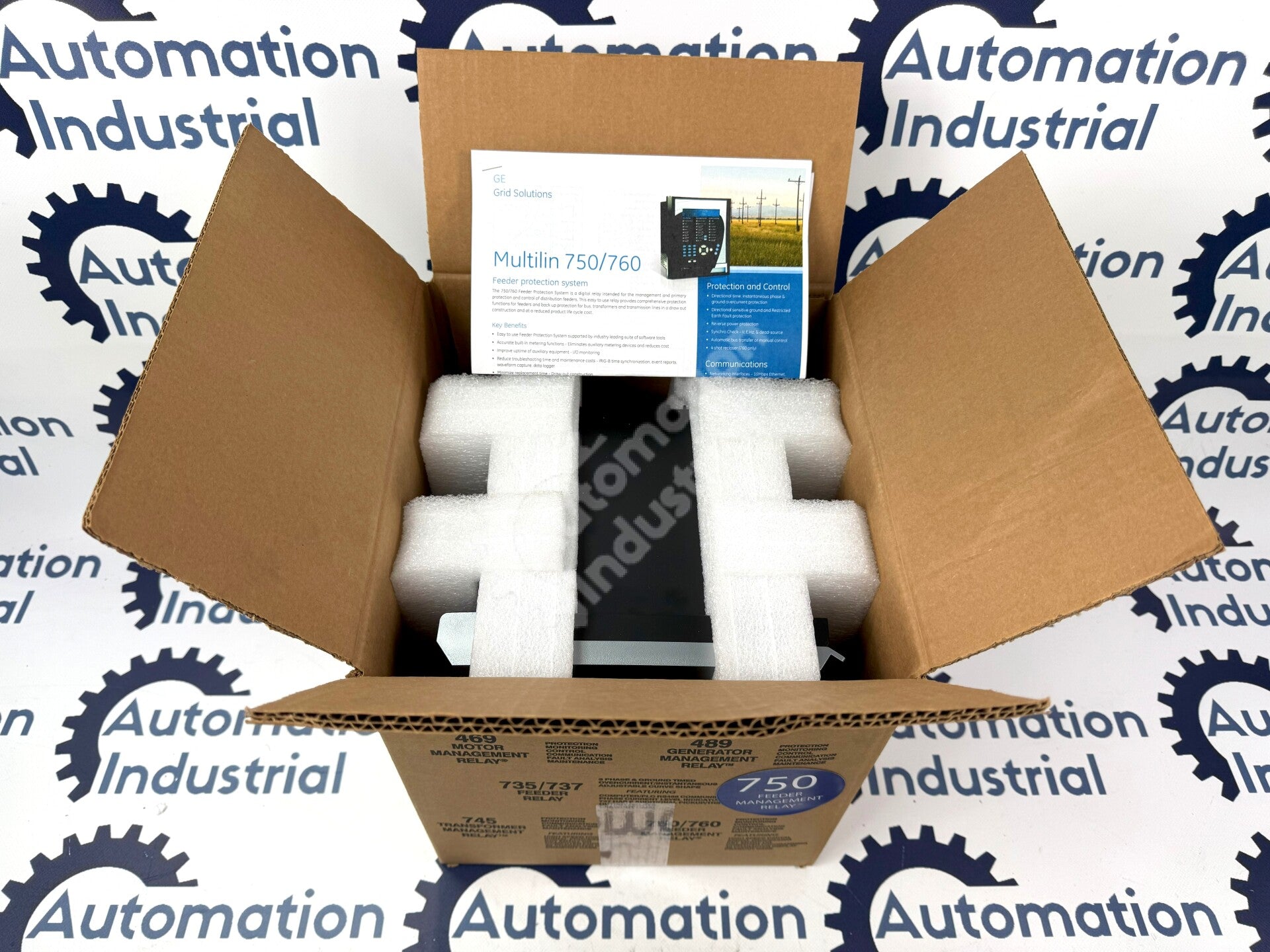 750-P1-G1-S1-HI-A20-R-E By GE Multilin Feeder Management Relay