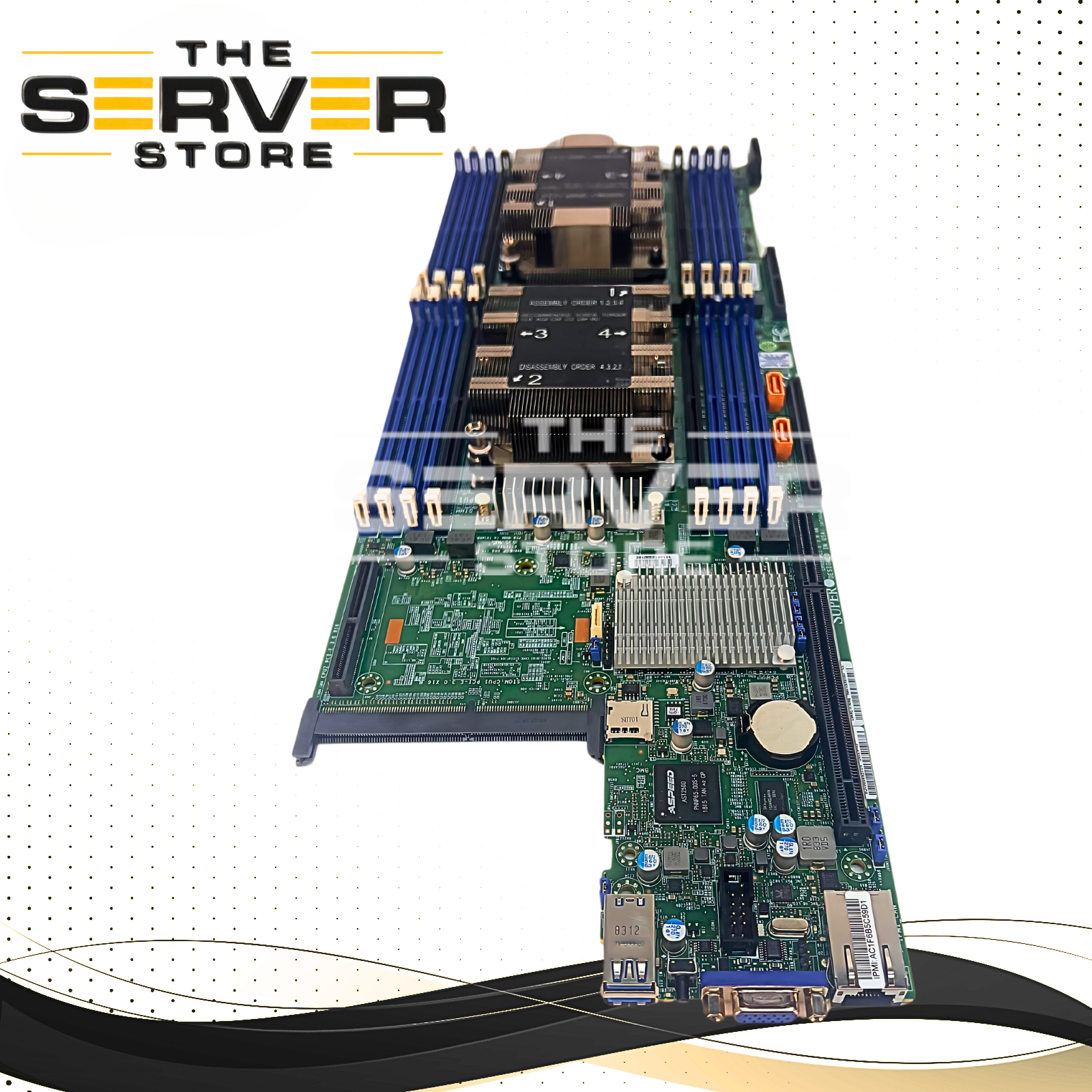 Supermicro Motherboard Server Scalable Processors Dual LGA-3647 Socket P (X11DPT-PS)