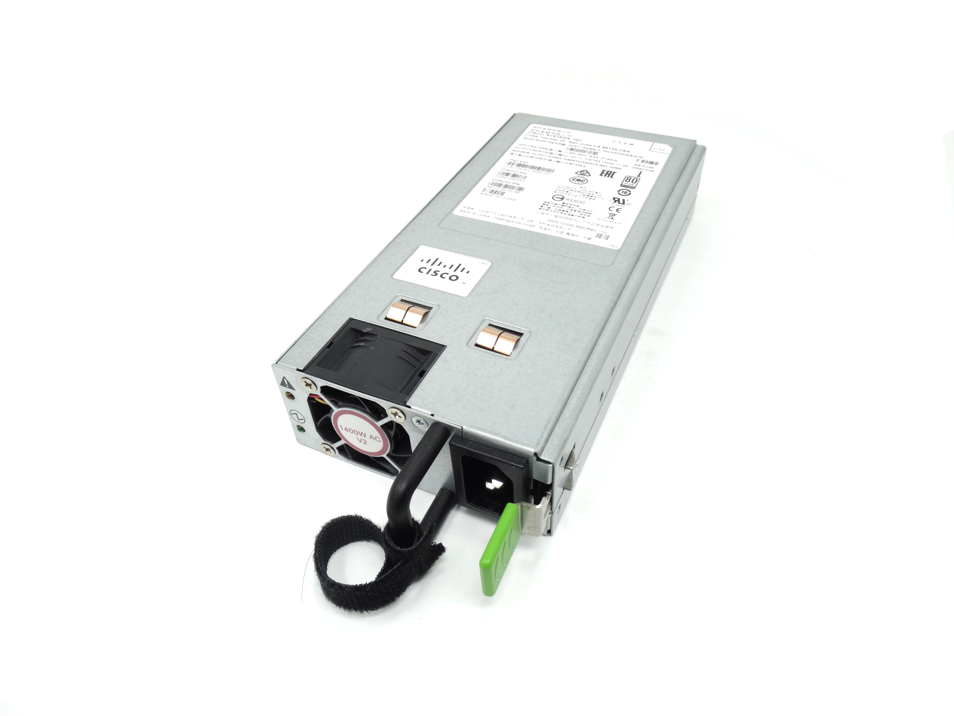 Cisco AC Pluggable Power Supply Grade B Plastic Chipped (UCSC-PSU2V2-1400W)