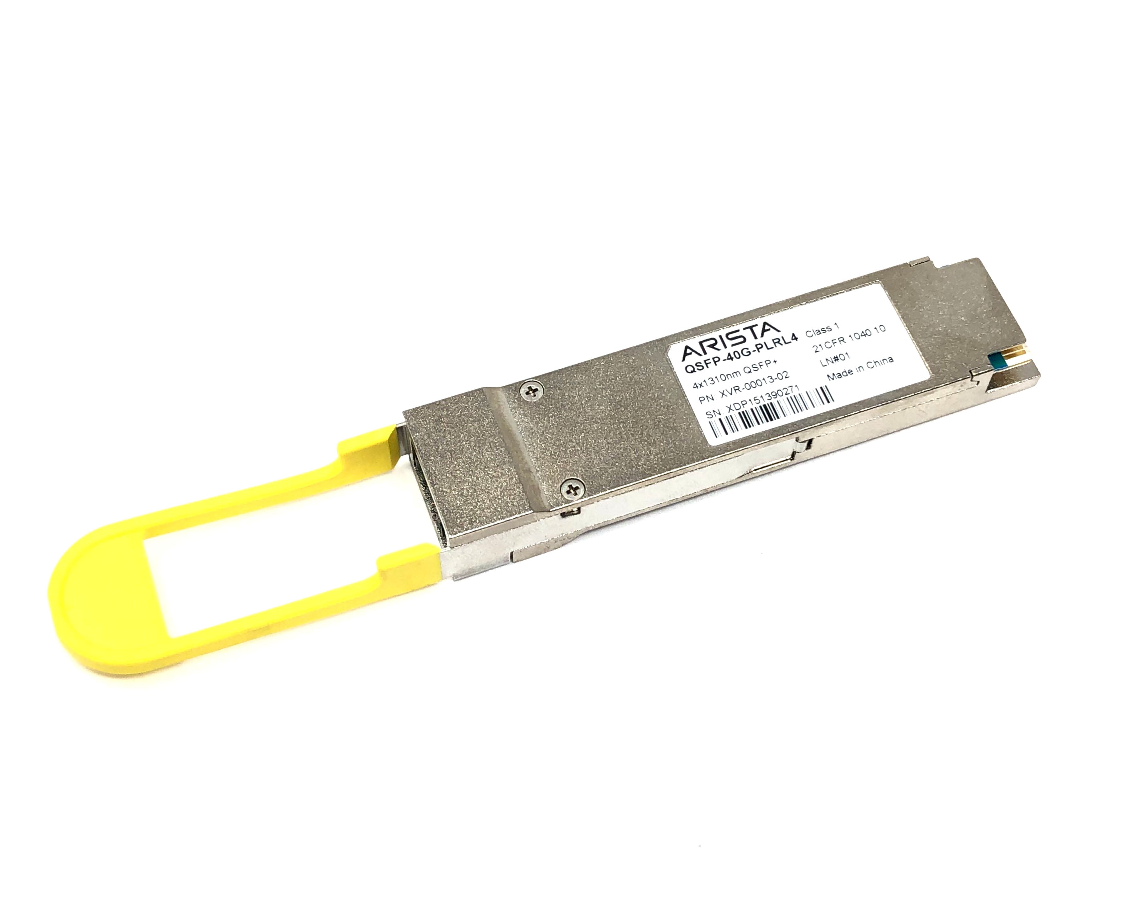 Arista QSFP-40G-PLRL4 40GBASE-PLRL4 1310nm  QSFP+ 1KM MTP/MPO Transceiver (QSFP-40G-PLRL4)