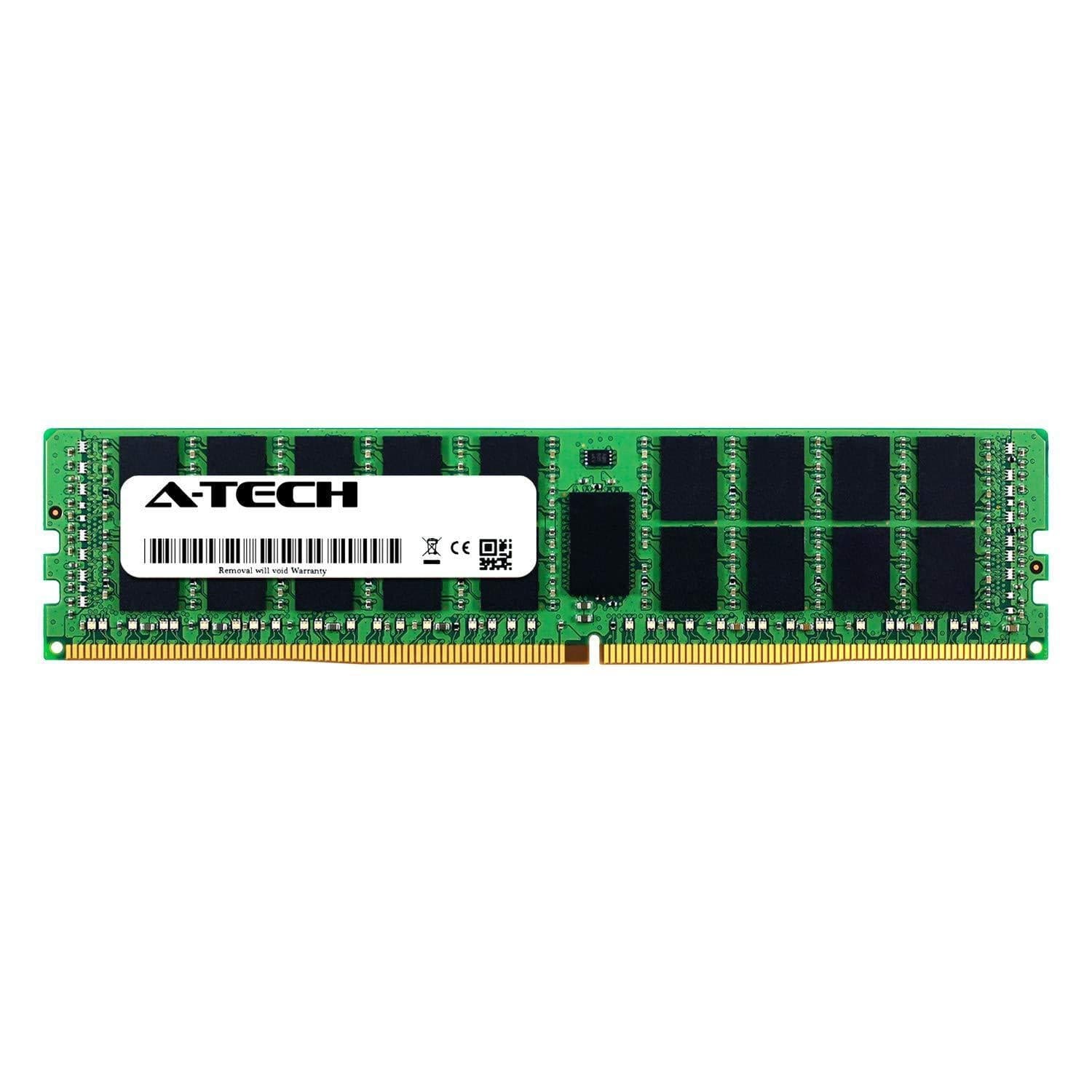 A-Tech 64GB Kit (2 x 32GB) for Dell PowerEdge R530 - DDR4 PC4-19200 2400Mhz ECC Registered RDIMM 2Rx4 - Server Memory Ram Equivalent to OEM SNPCPC7GC/32G (AT316638SRV-X2R7)-FoxTI