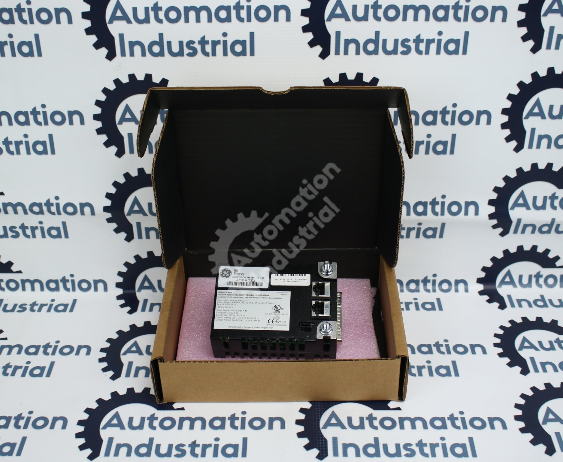 GE General Electric IS220PDIOH1B REV. B I/O Pack Module Mark VI