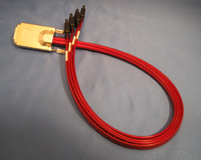 TMC C5247-xMLU - Host-Based SFF-8470 (Latch) 4X TO Target-Based (4) 7-Pin Fanout SAS / SATA Cable.
